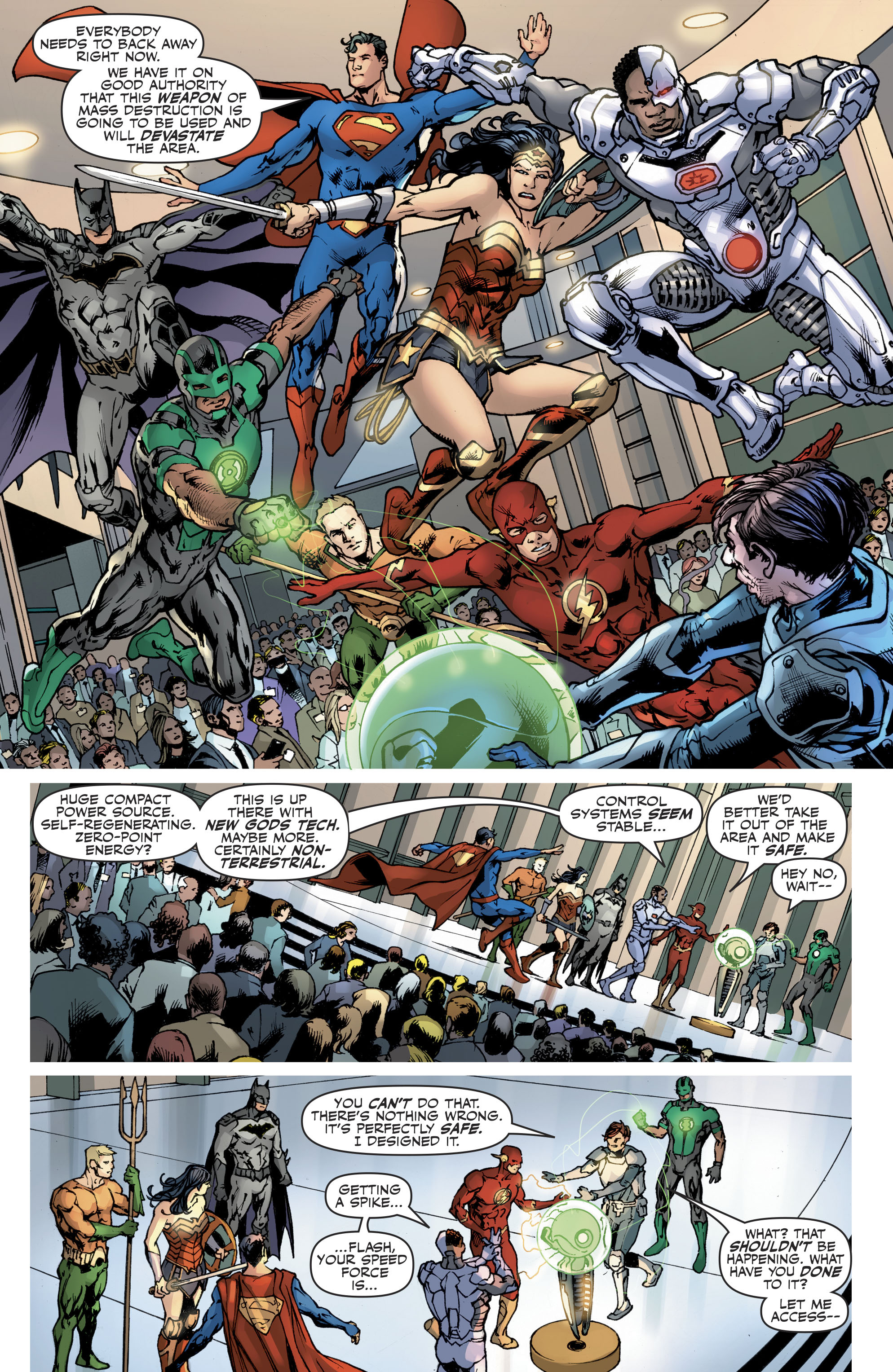 Read online Justice League (2016) comic -  Issue #20 - 19