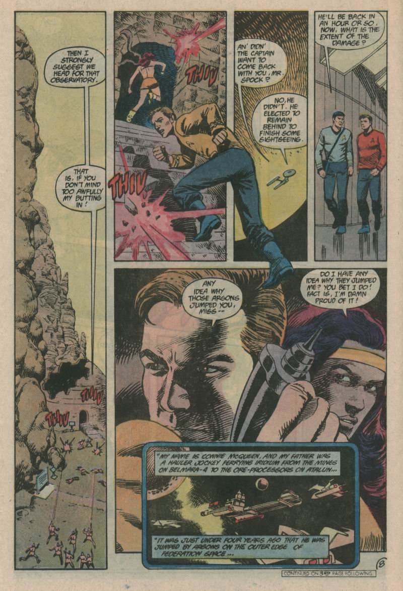 Read online Star Trek (1984) comic -  Issue #38 - 9