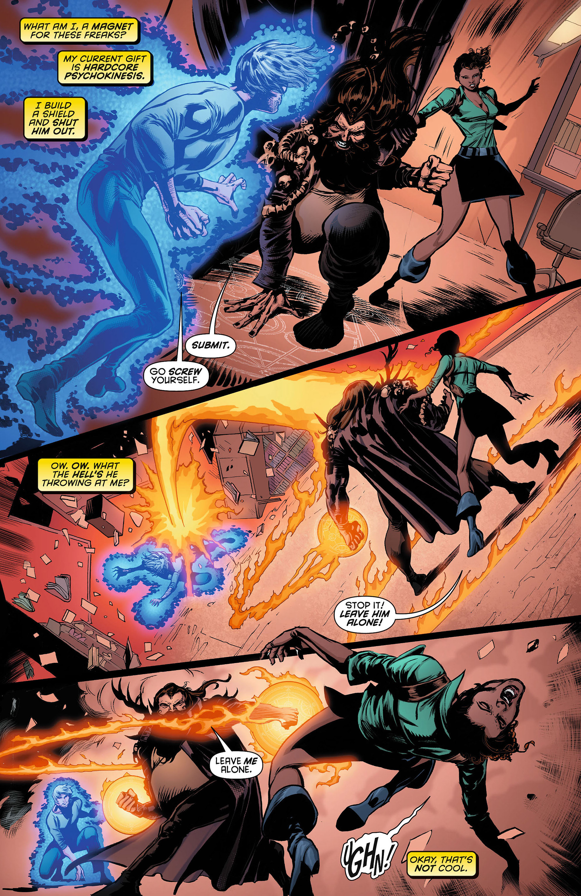 Read online Resurrection Man (2011) comic -  Issue #8 - 12