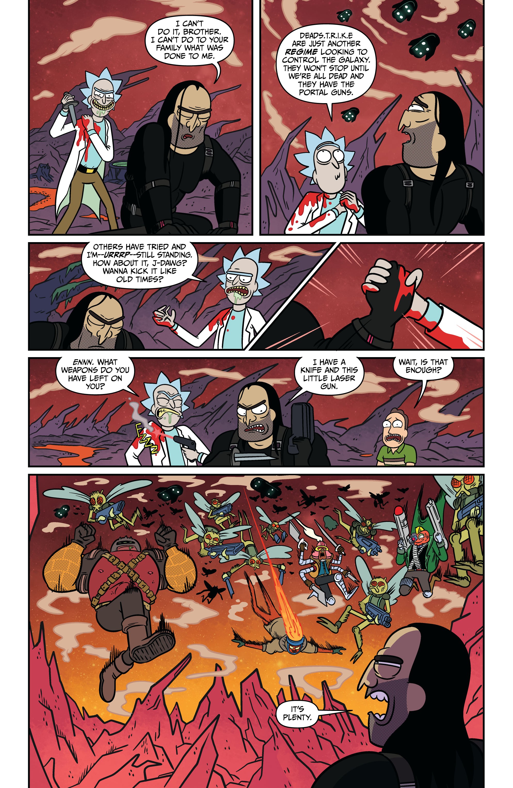Read online Rick and Morty Presents: Jaguar comic -  Issue # Full - 23