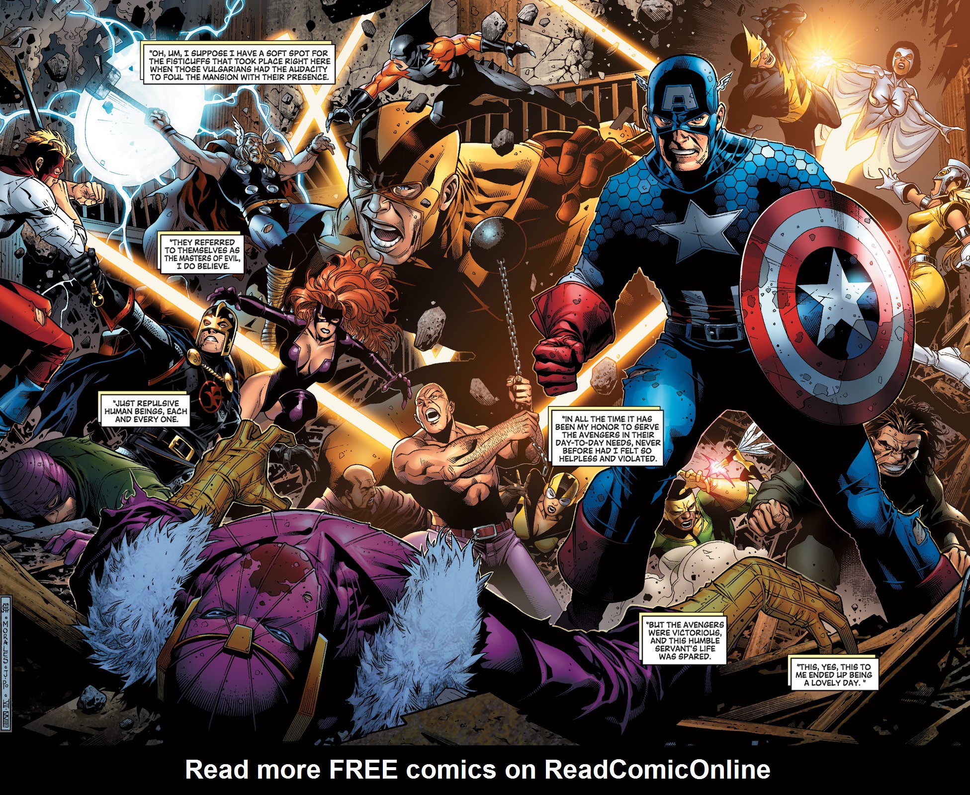 Read online Avengers Disassembled comic -  Issue #5 - 21