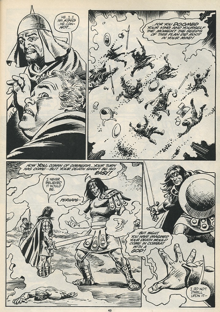 Read online The Savage Sword Of Conan comic -  Issue #181 - 45