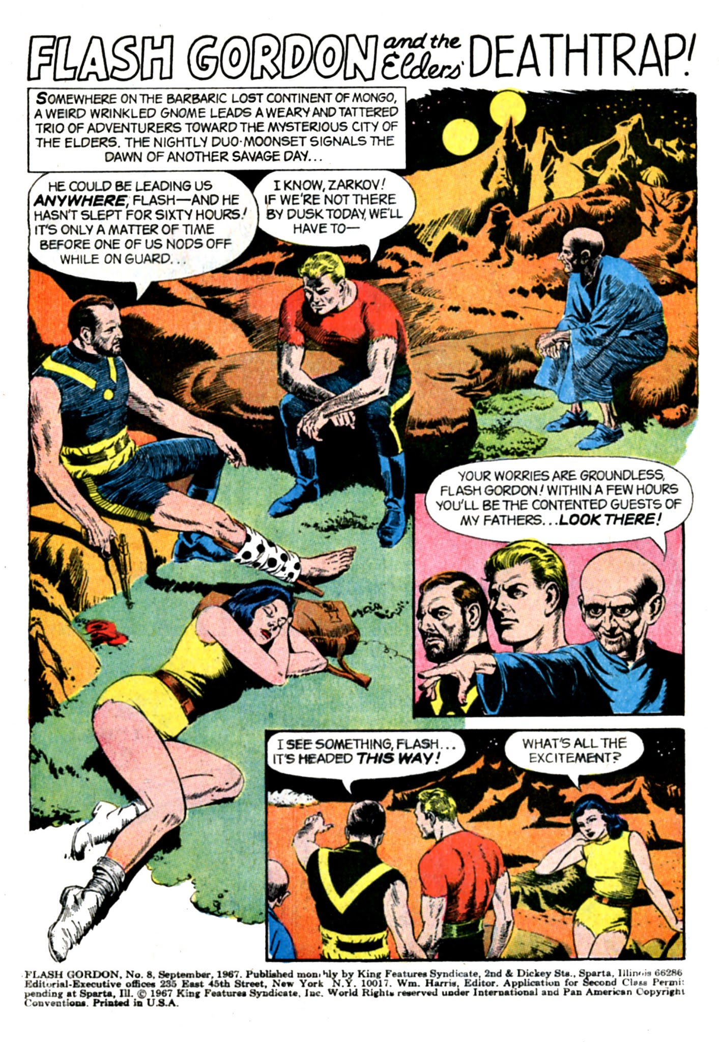 Read online Flash Gordon (1966) comic -  Issue #8 - 2