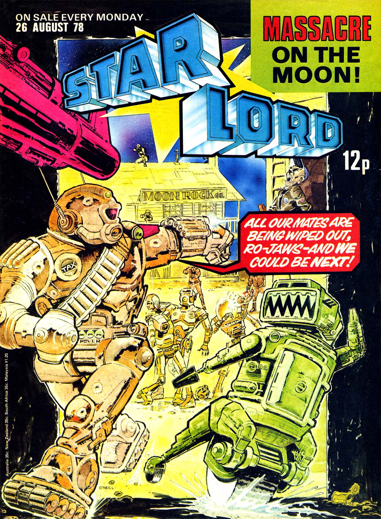 Read online Starlord comic -  Issue #16 - 1