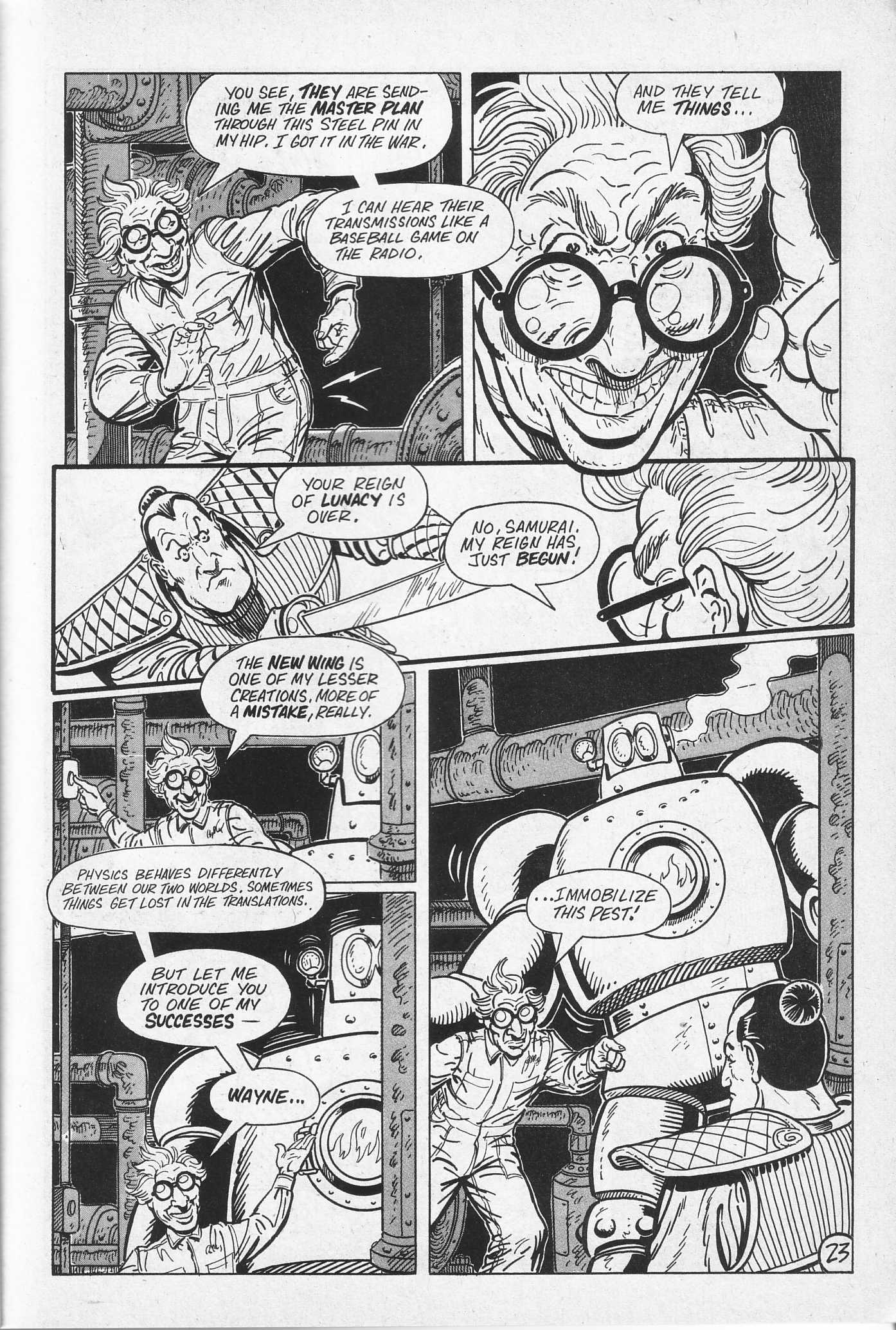 Read online Paul the Samurai (1991) comic -  Issue # TPB - 29
