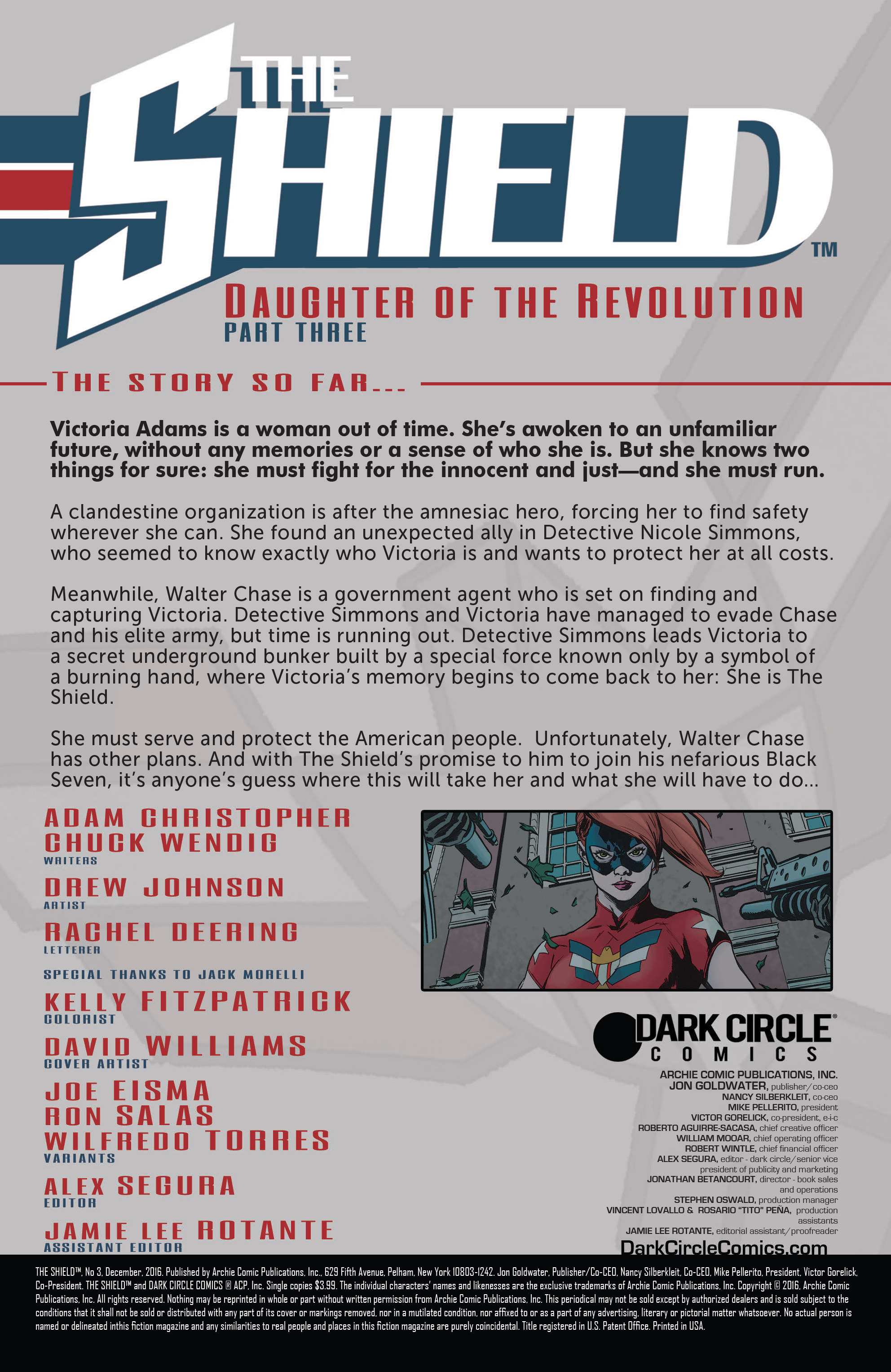 Read online The Shield comic -  Issue #3 - 2