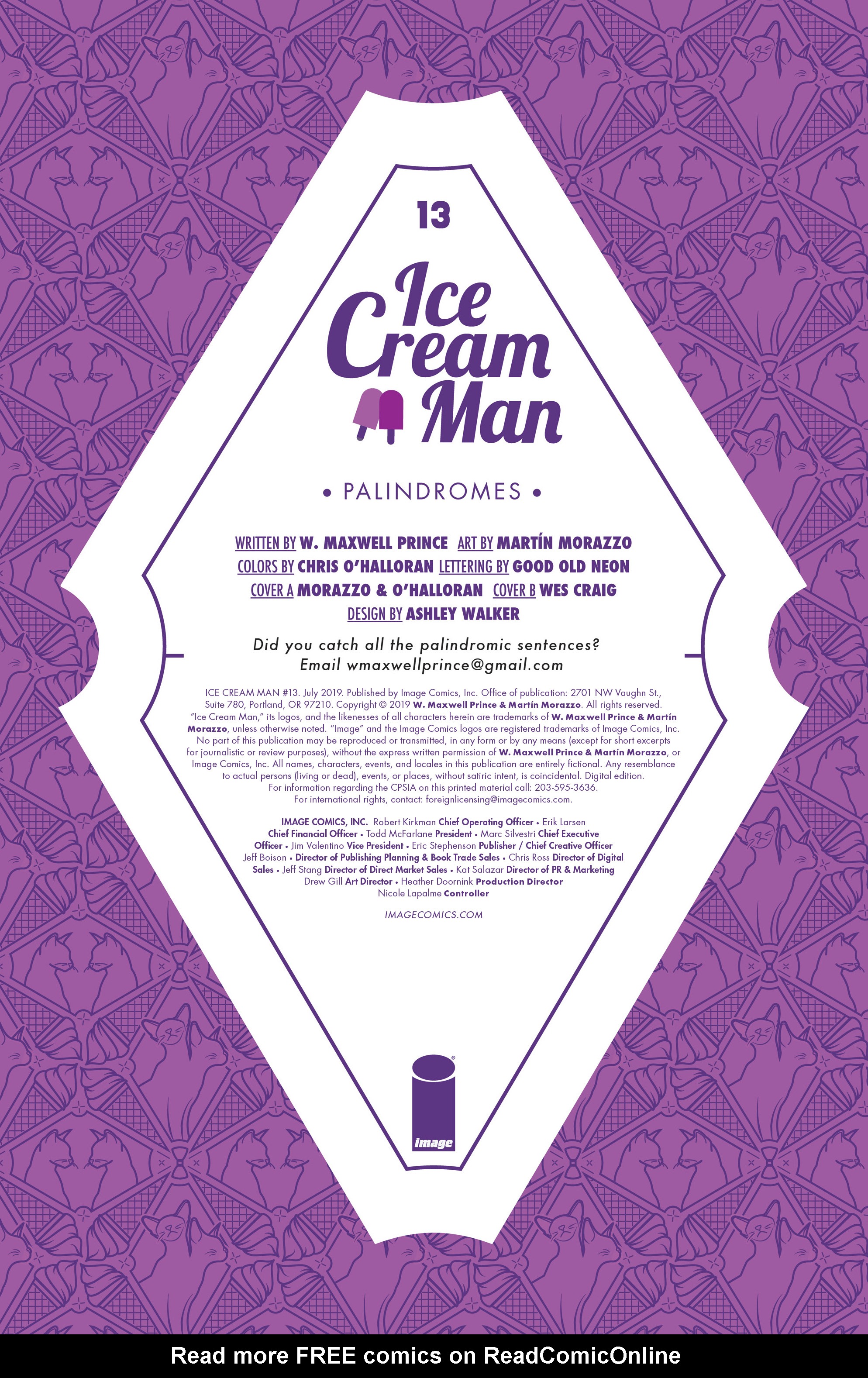 Read online Ice Cream Man comic -  Issue #13 - 30