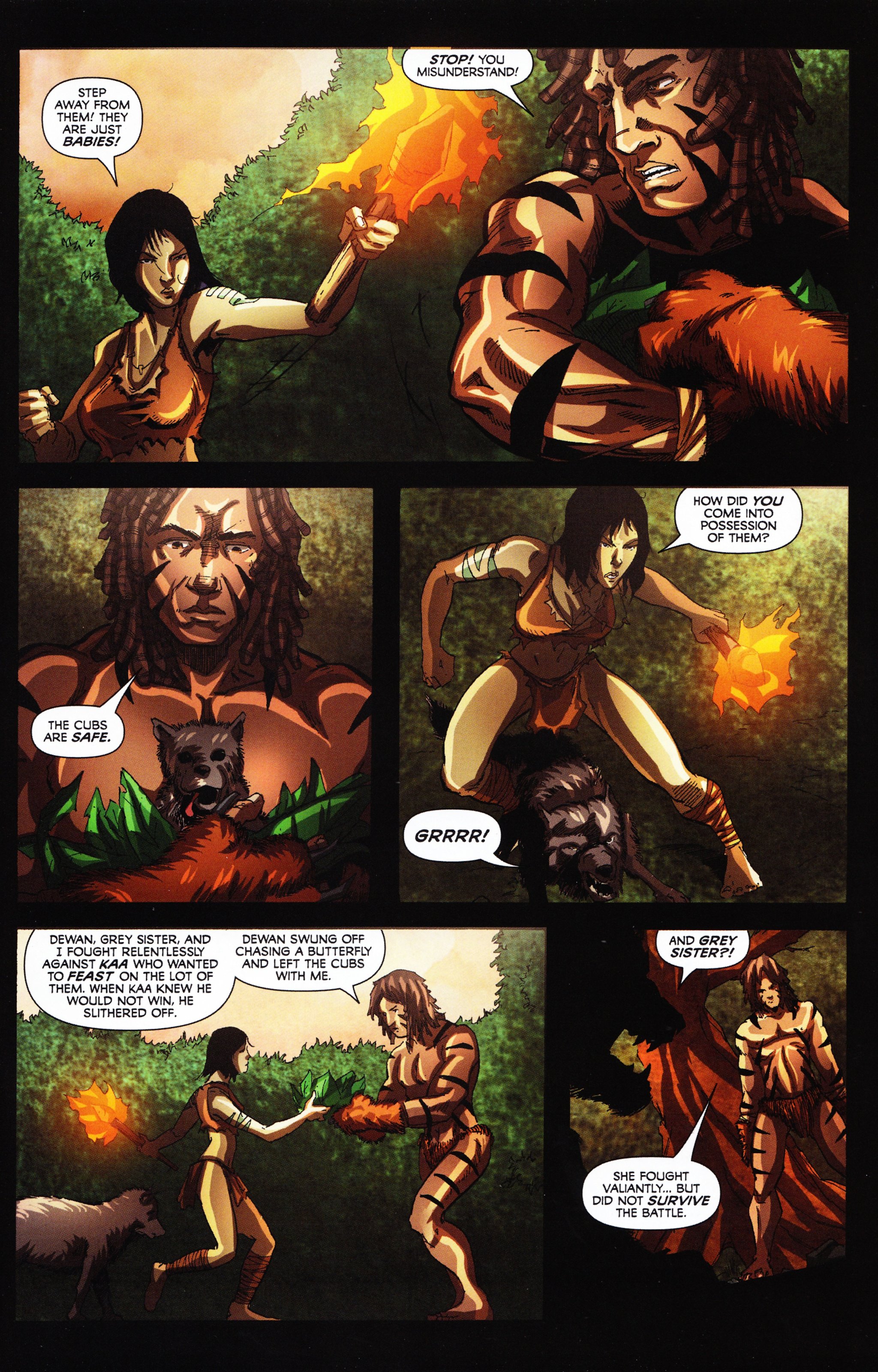 Read online Grimm Fairy Tales presents The Jungle Book: Last of the Species comic -  Issue #5 - 25