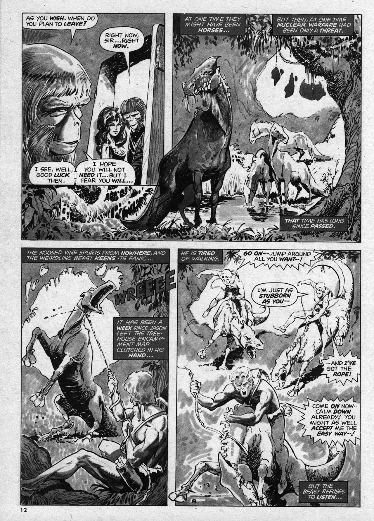 Read online Planet of the Apes comic -  Issue #13 - 12