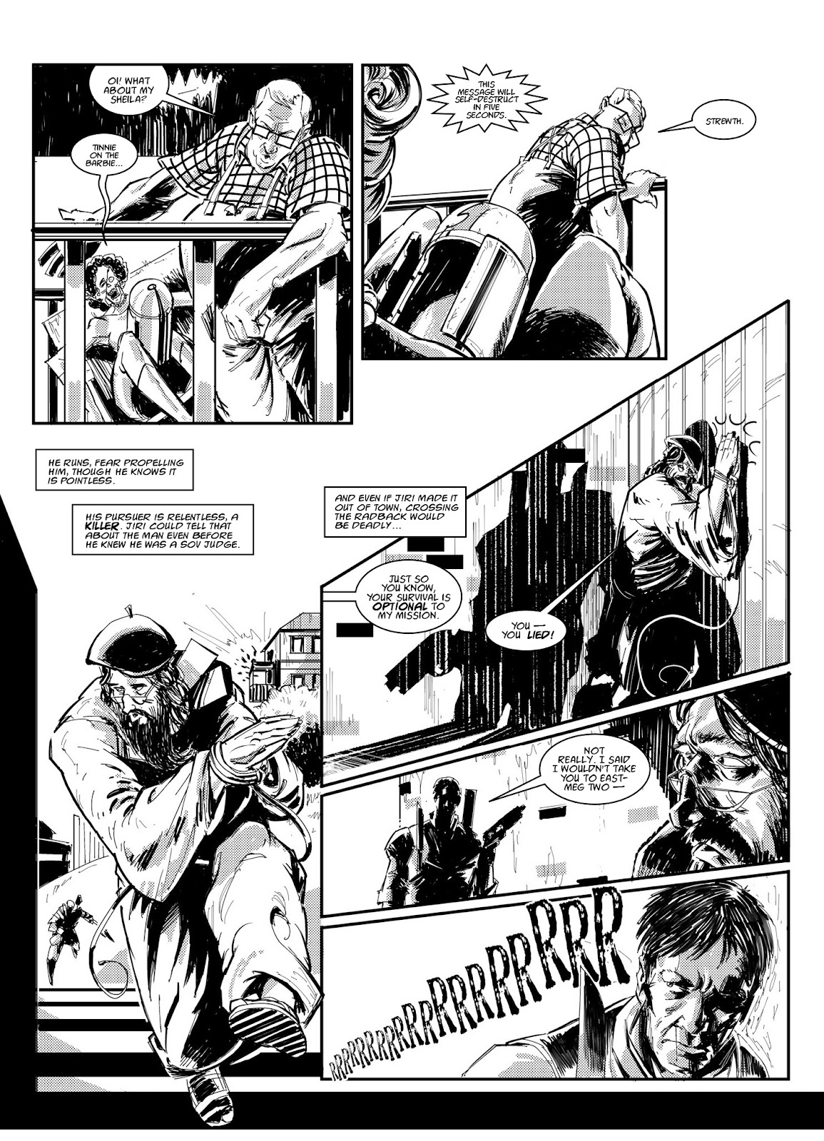 Judge Dredd Megazine (Vol. 5) issue 420 - Page 123