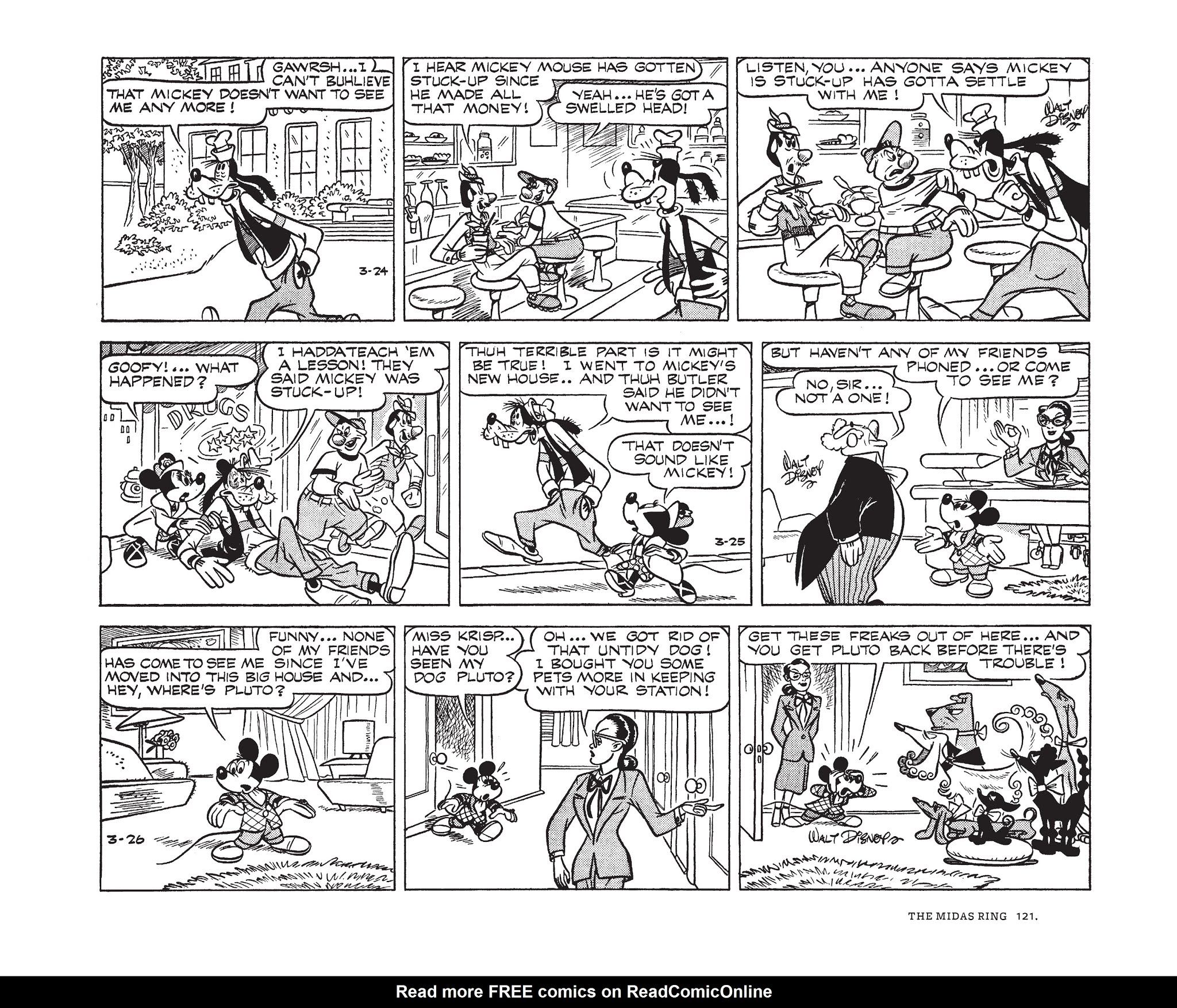 Read online Walt Disney's Mickey Mouse by Floyd Gottfredson comic -  Issue # TPB 11 (Part 2) - 21