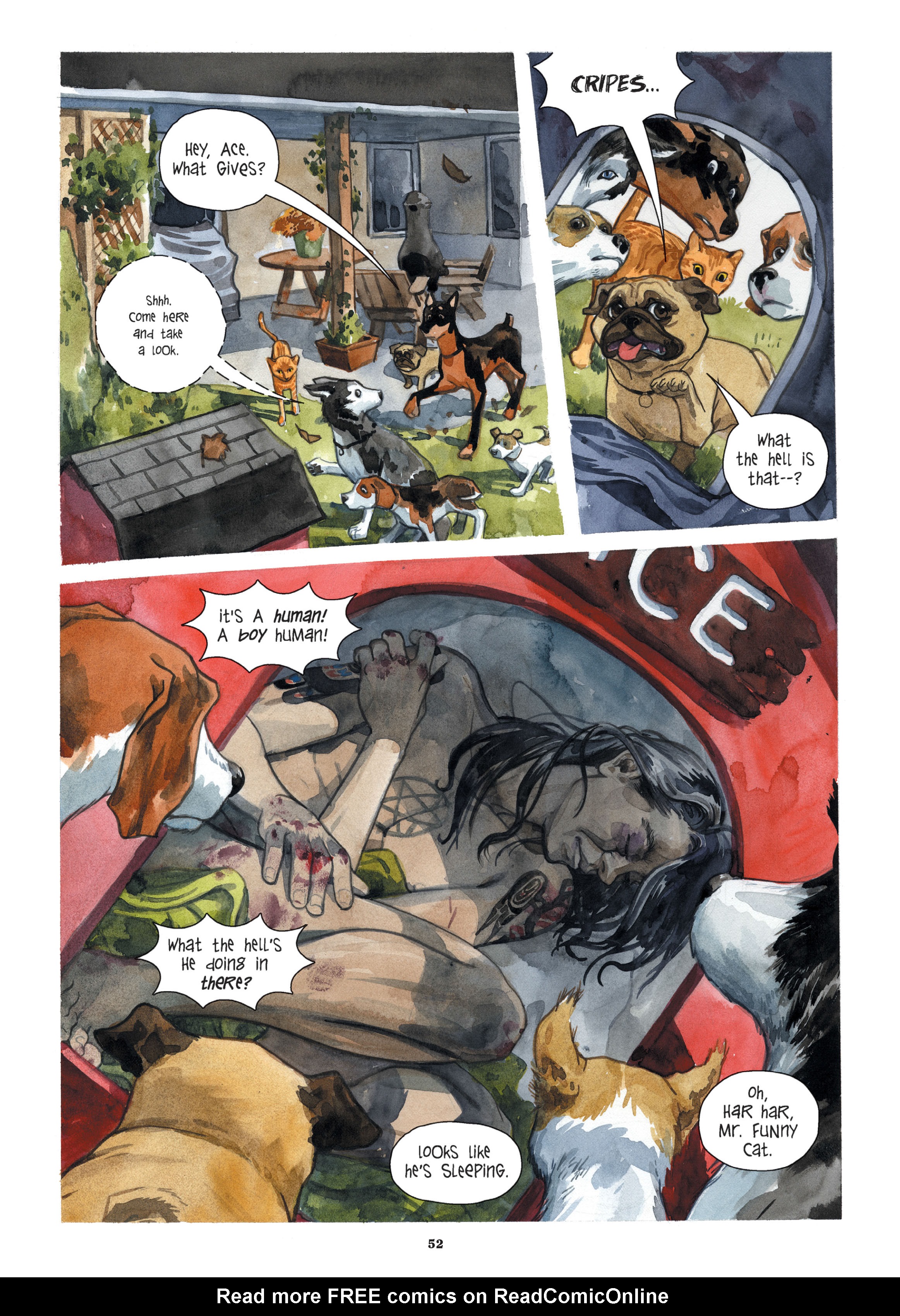 Read online Beasts of Burden: Animal Rites comic -  Issue # TPB - 49