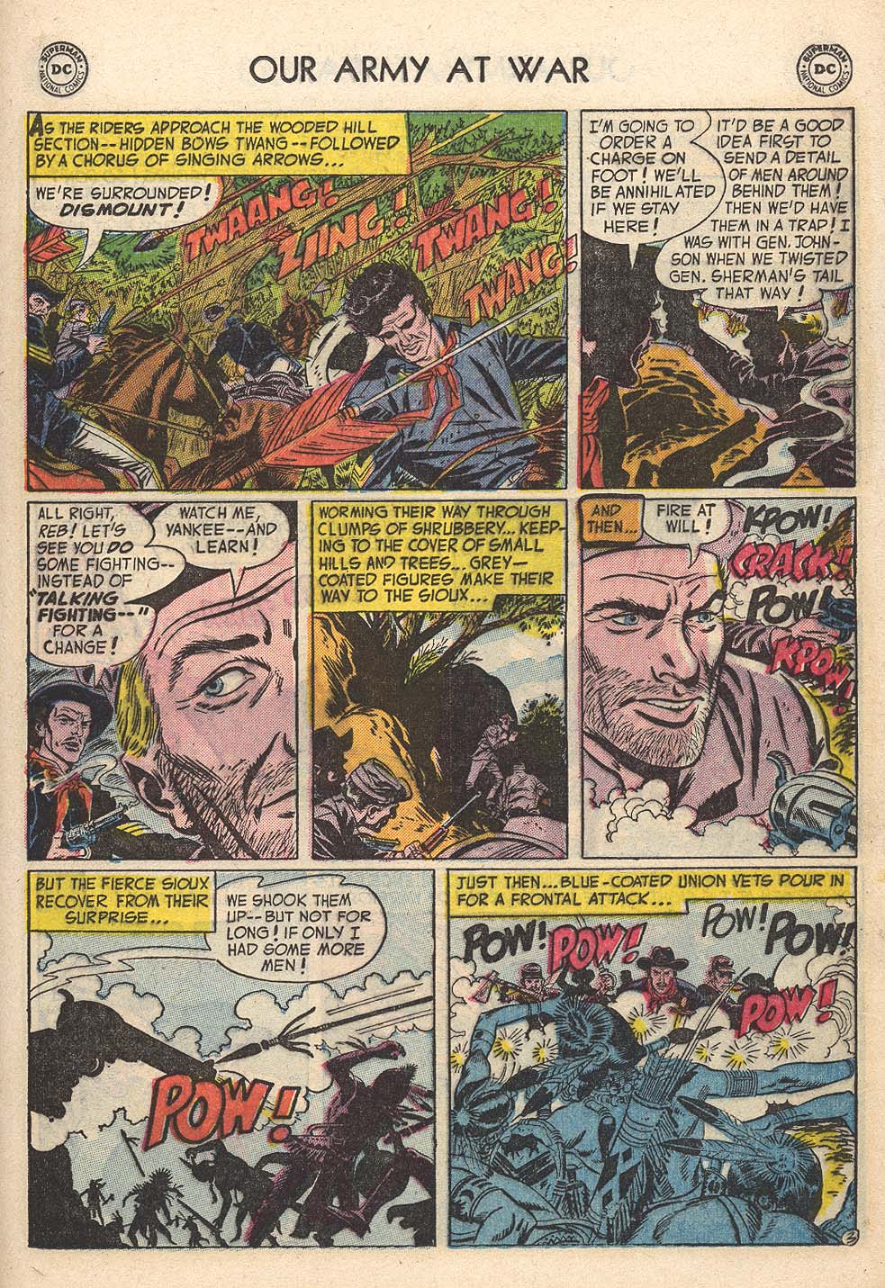 Read online Our Army at War (1952) comic -  Issue #20 - 21
