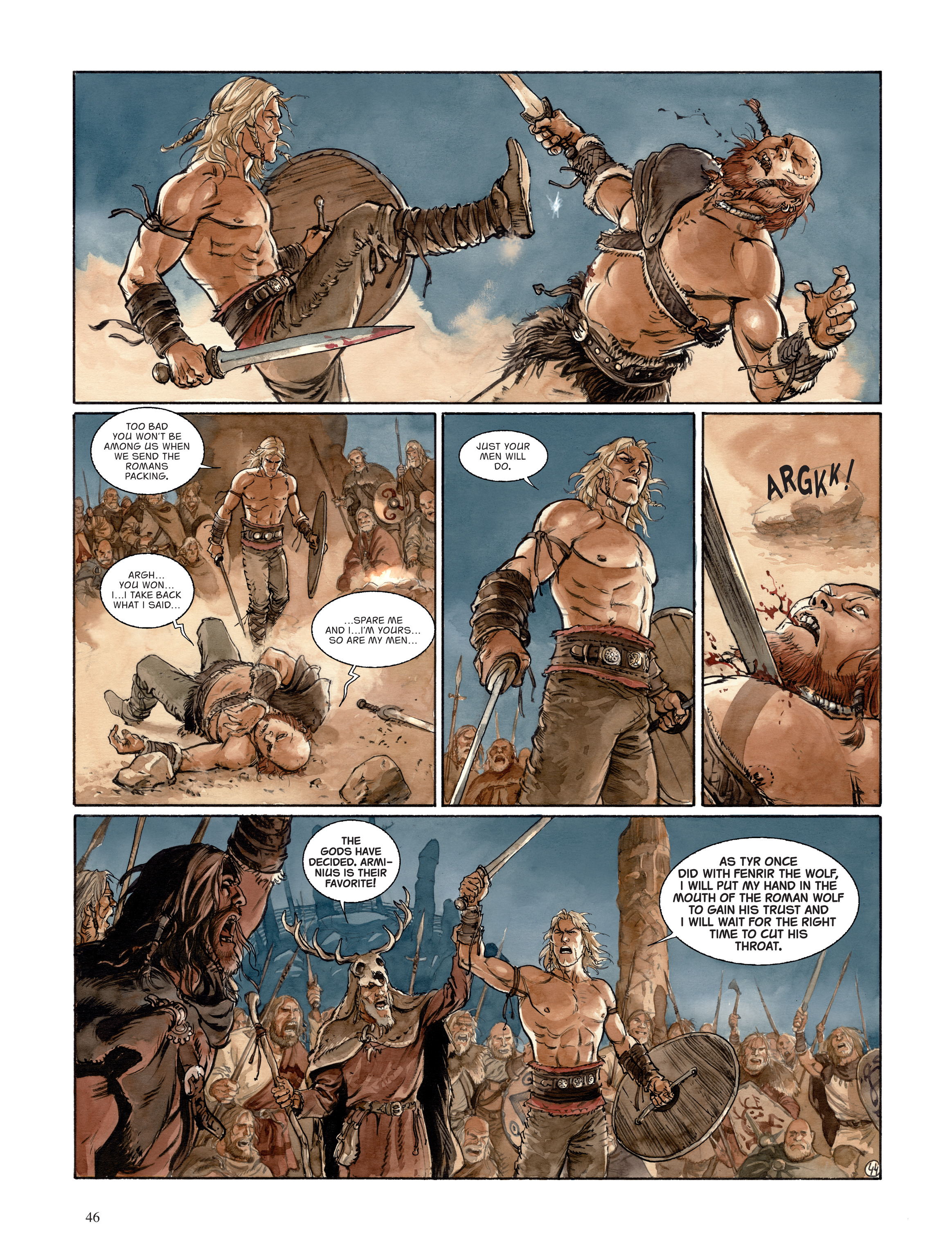 Read online The Eagles of Rome comic -  Issue # TPB 4 - 47