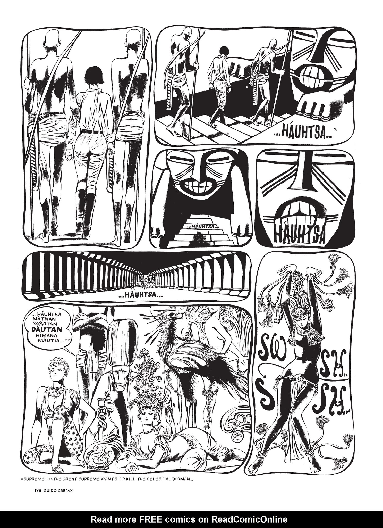 Read online The Complete Crepax comic -  Issue # TPB 1 - 189