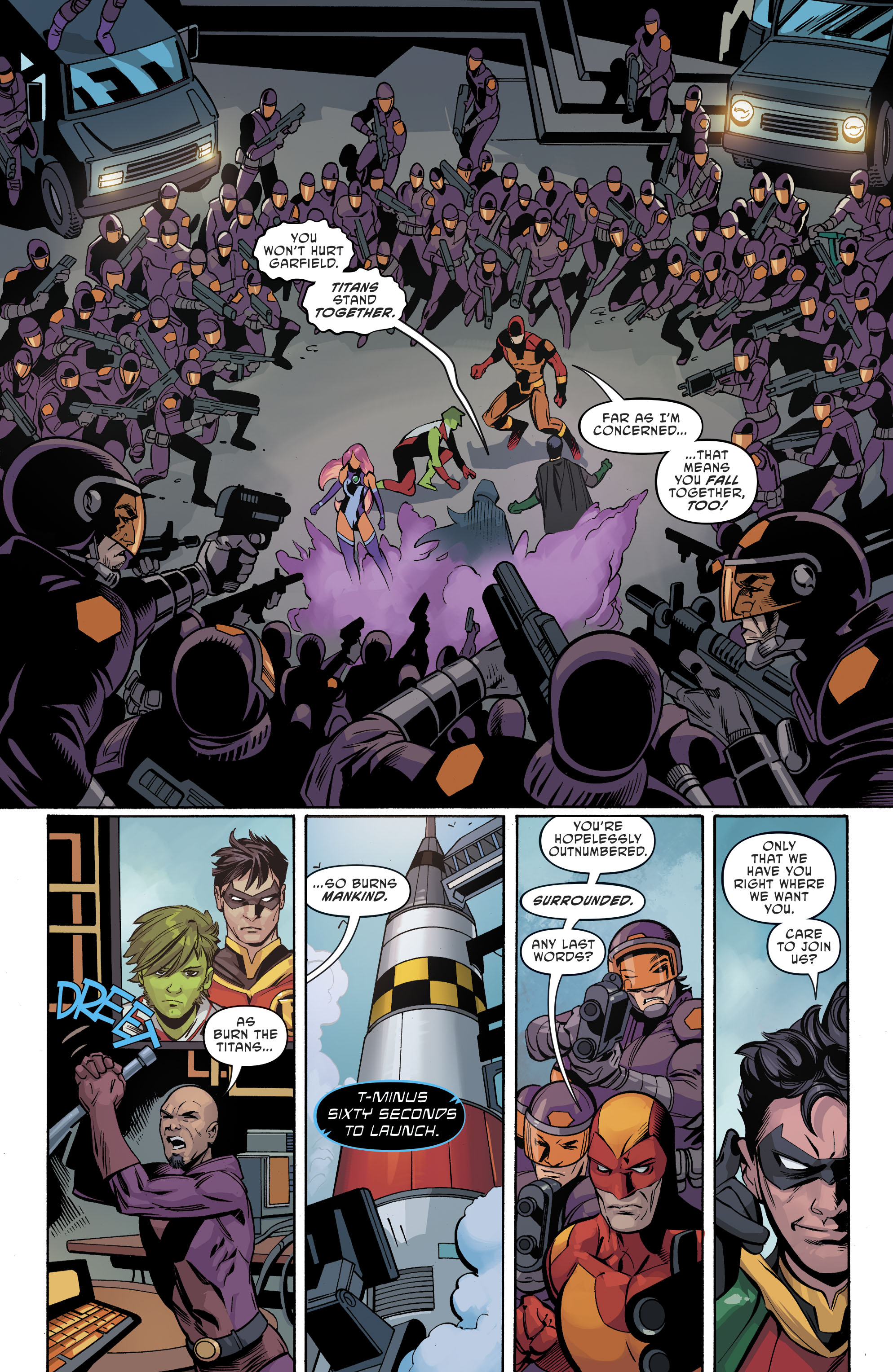 Read online Titans: Burning Rage comic -  Issue #3 - 21