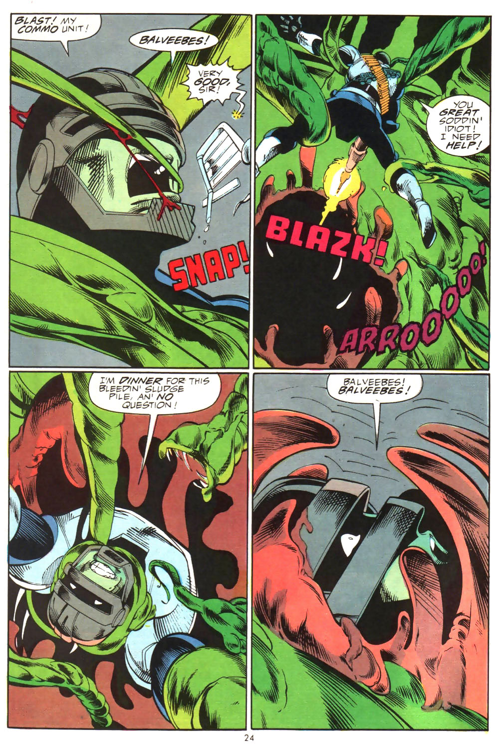 Read online Alien Legion (1987) comic -  Issue #6 - 27