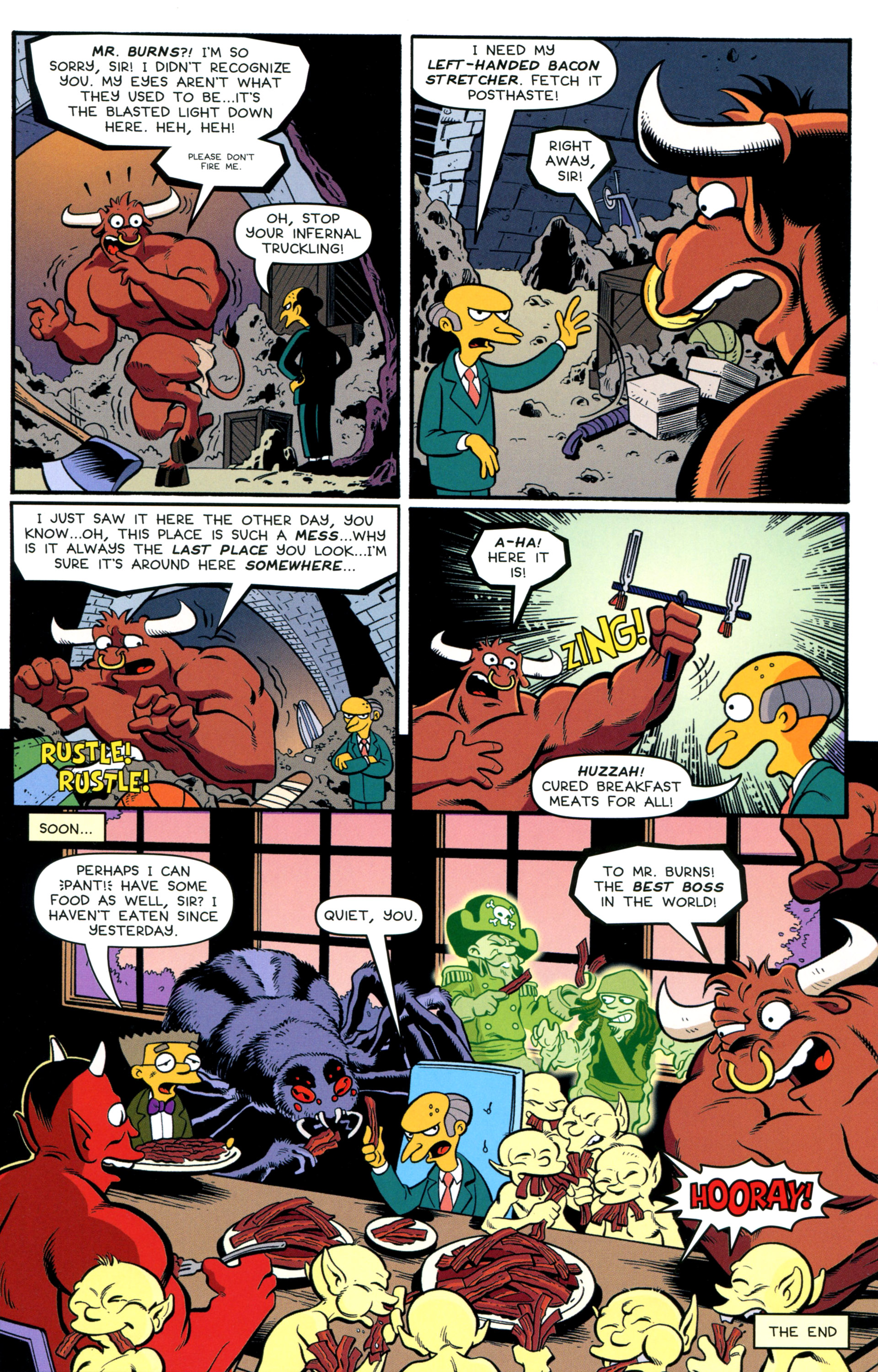 Read online Simpsons One-Shot Wonders: Mr. Burns comic -  Issue # Full - 25
