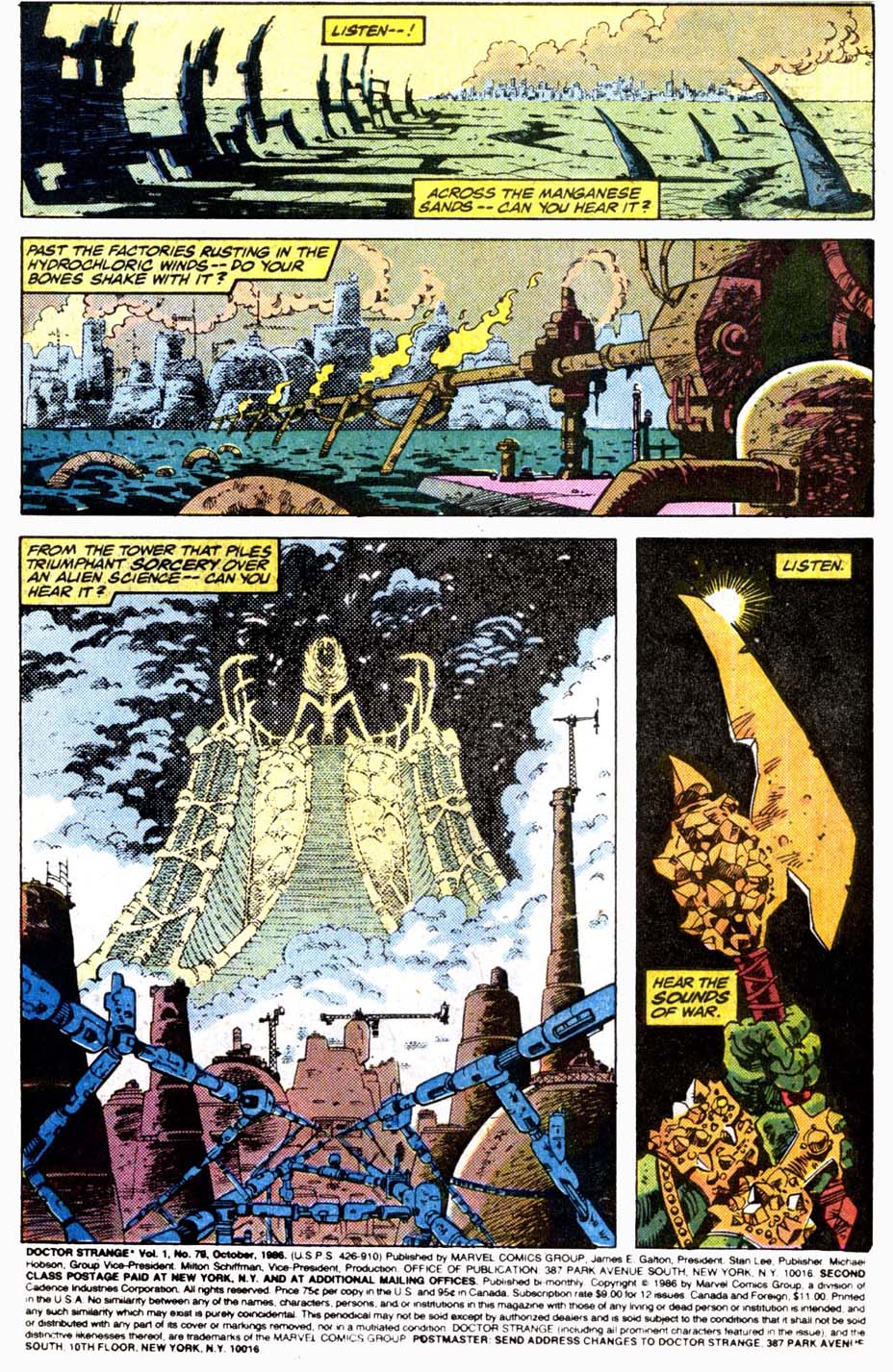 Read online Doctor Strange (1974) comic -  Issue #79 - 2