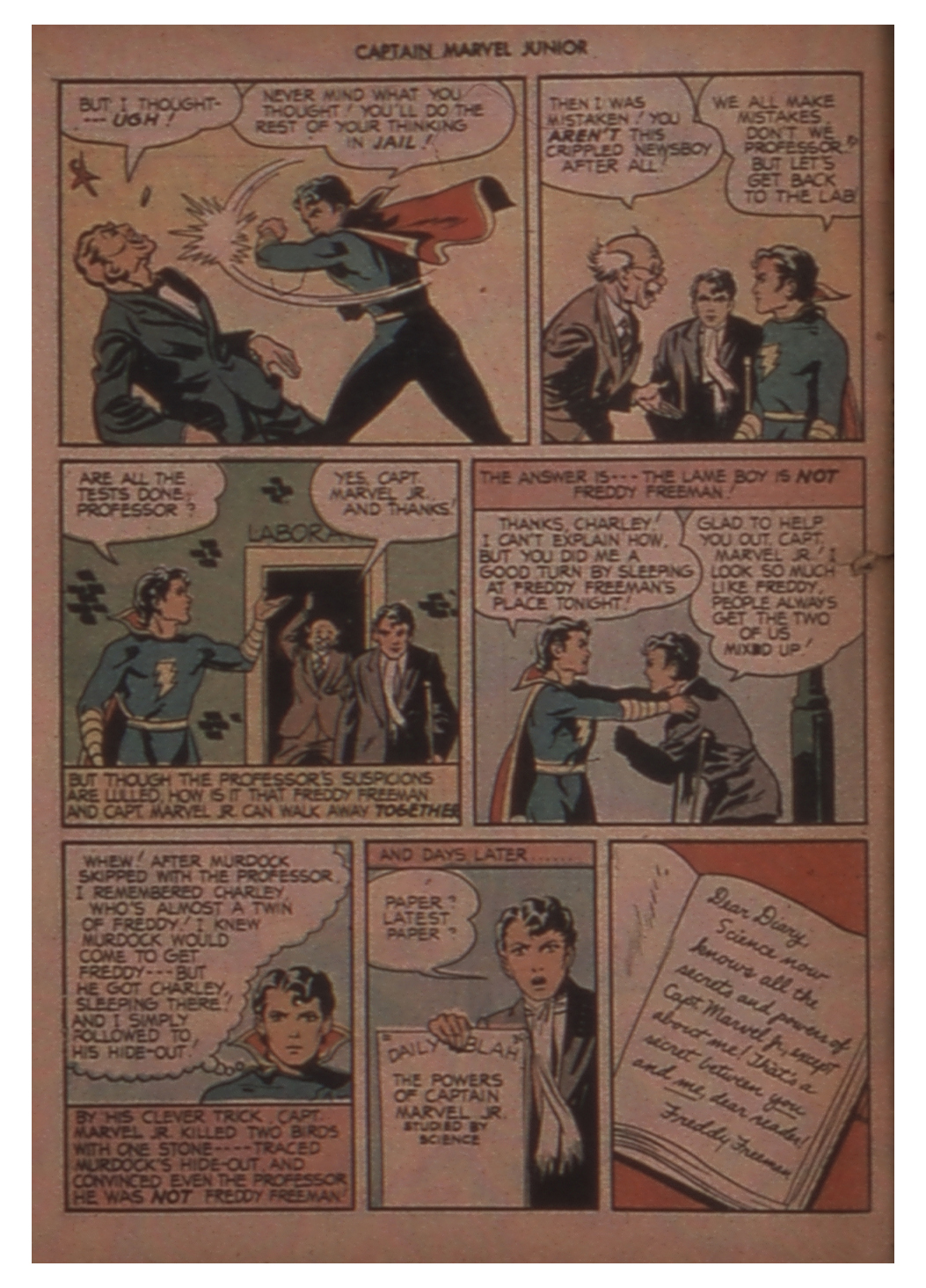 Read online Captain Marvel, Jr. comic -  Issue #18 - 50