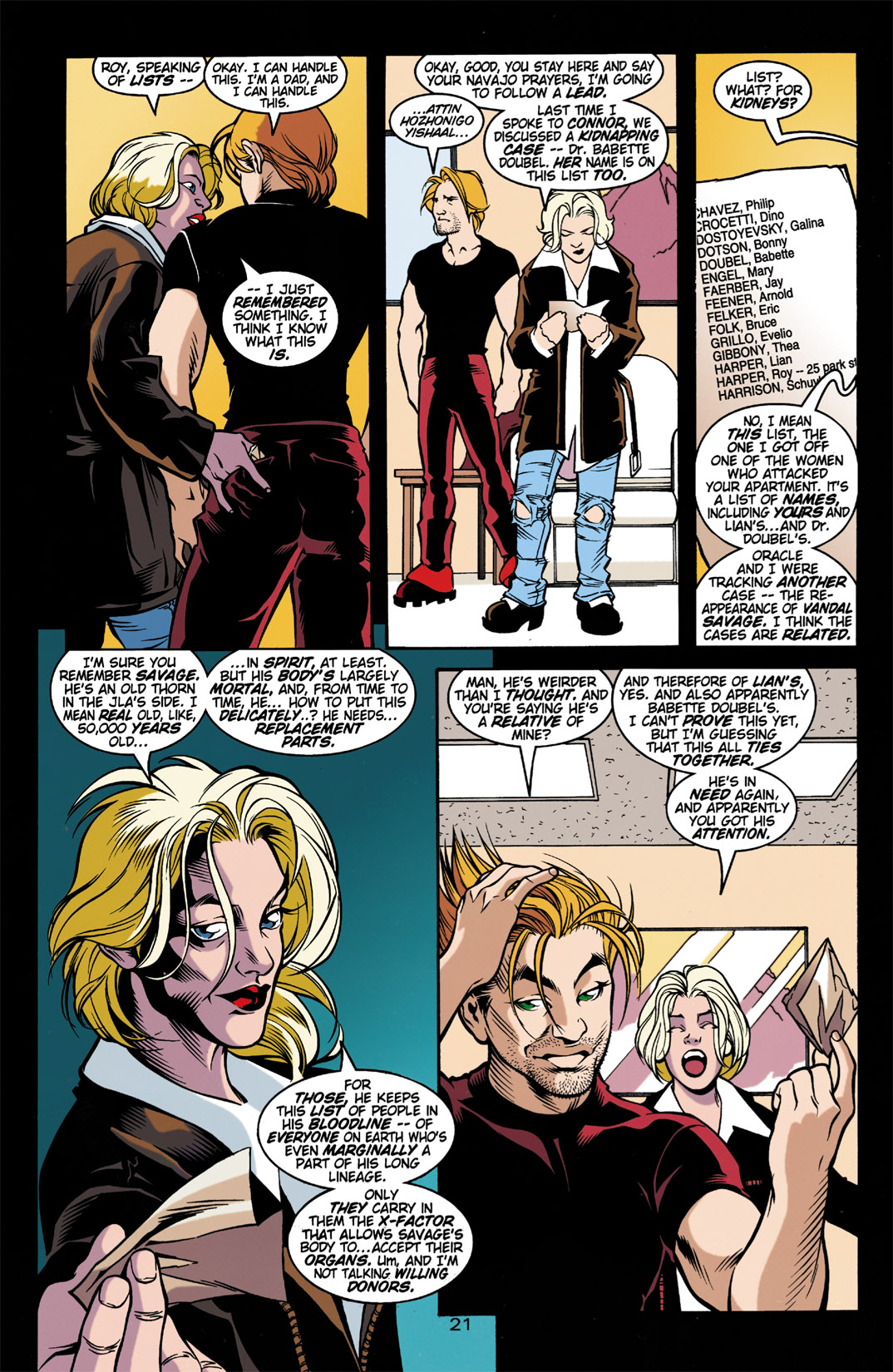 Read online Arsenal comic -  Issue #1 - 22