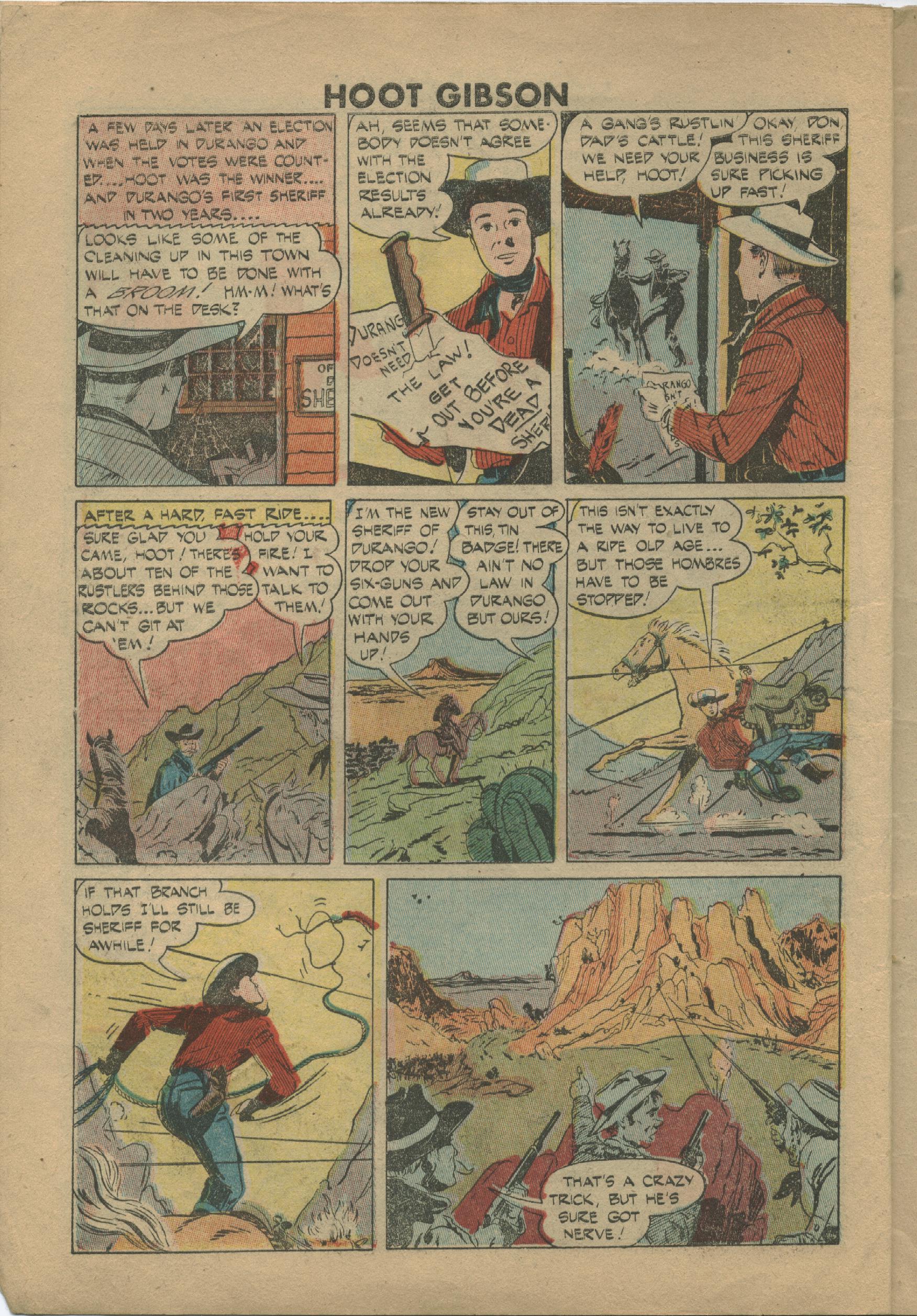Read online Hoot Gibson comic -  Issue #2 - 6