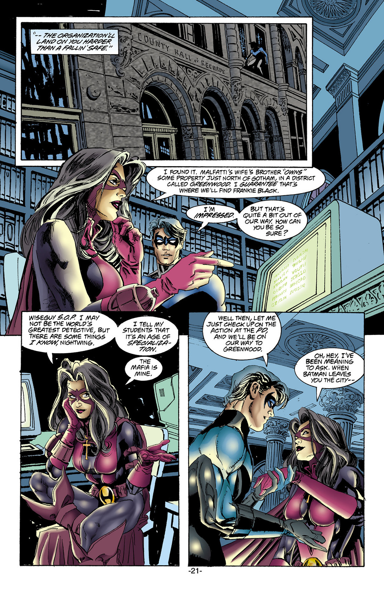 Read online Nightwing and Huntress comic -  Issue #3 - 22
