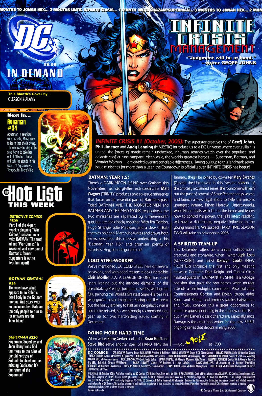 Aquaman (2003) Issue #33 #33 - English 24