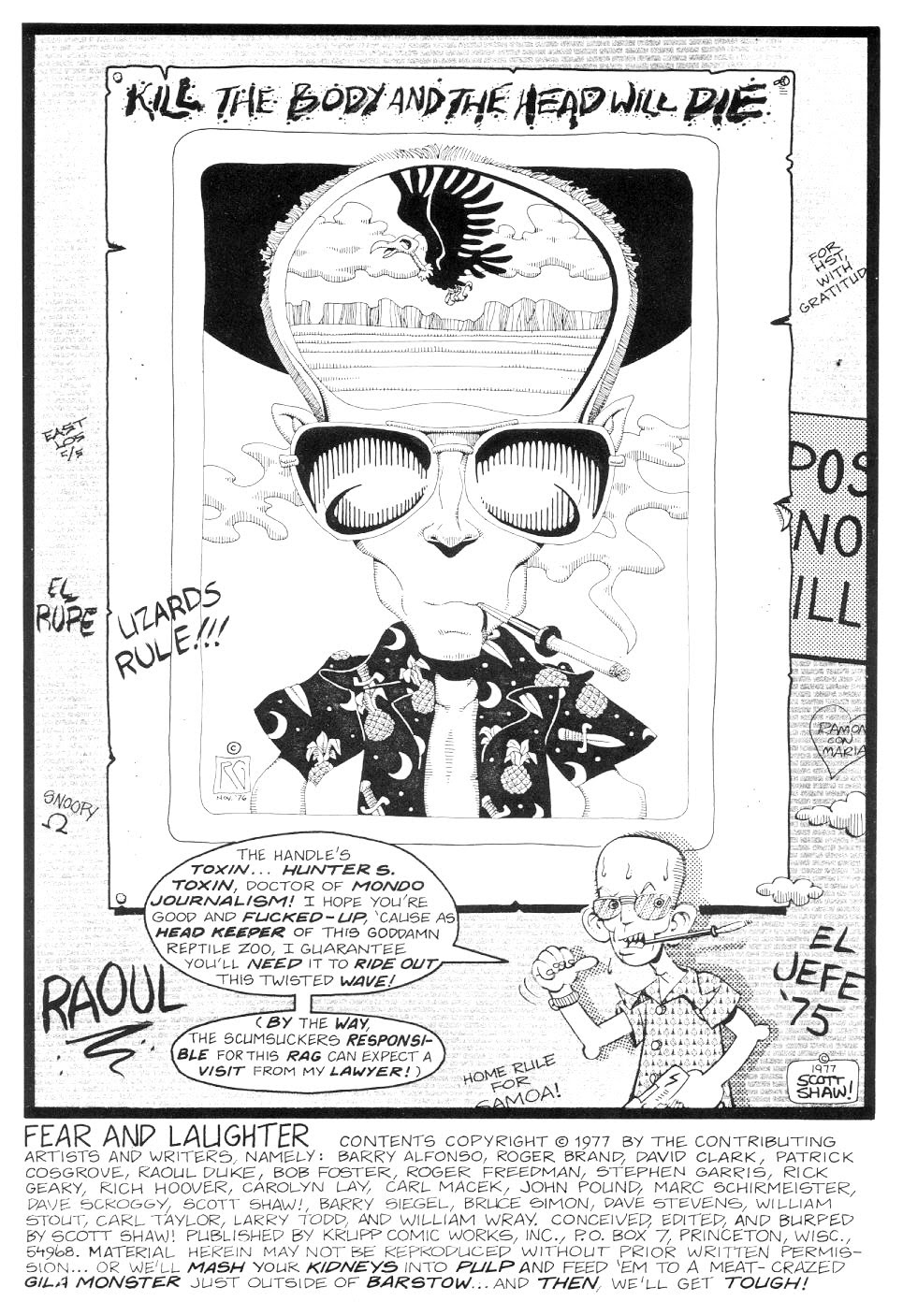 Read online Fear and Laughter comic -  Issue # Full - 2