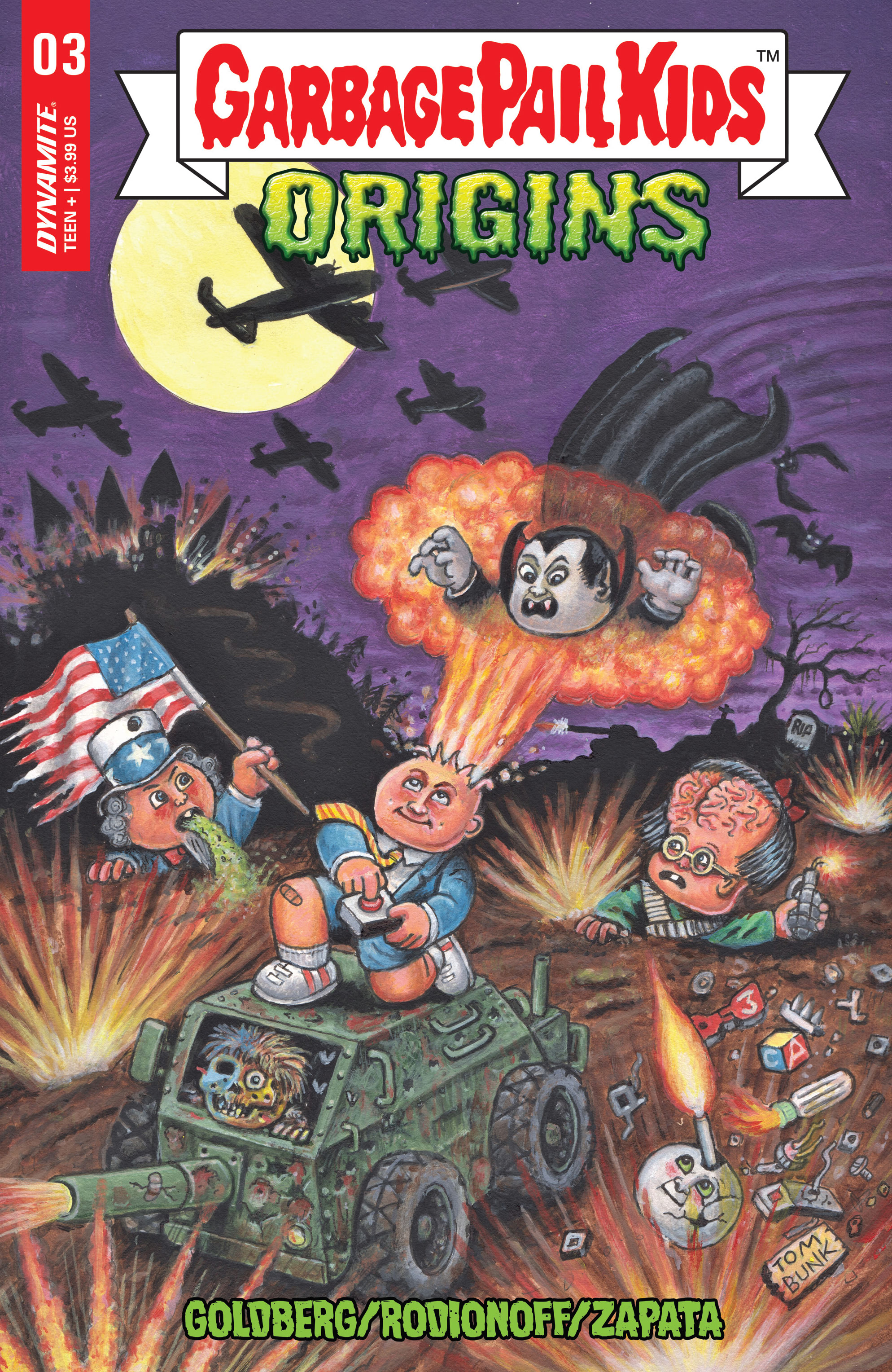 Read online Garbage Pail Kids: Origins comic -  Issue #3 - 1