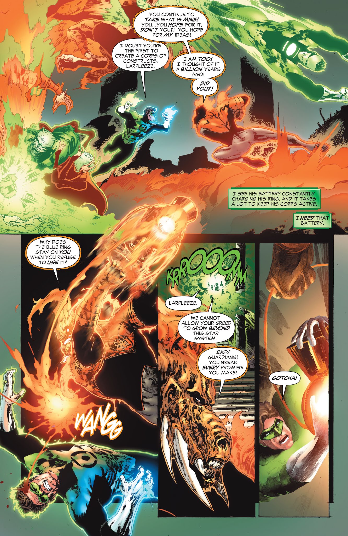 Read online Green Lantern (2005) comic -  Issue # _TPB 7 - 77
