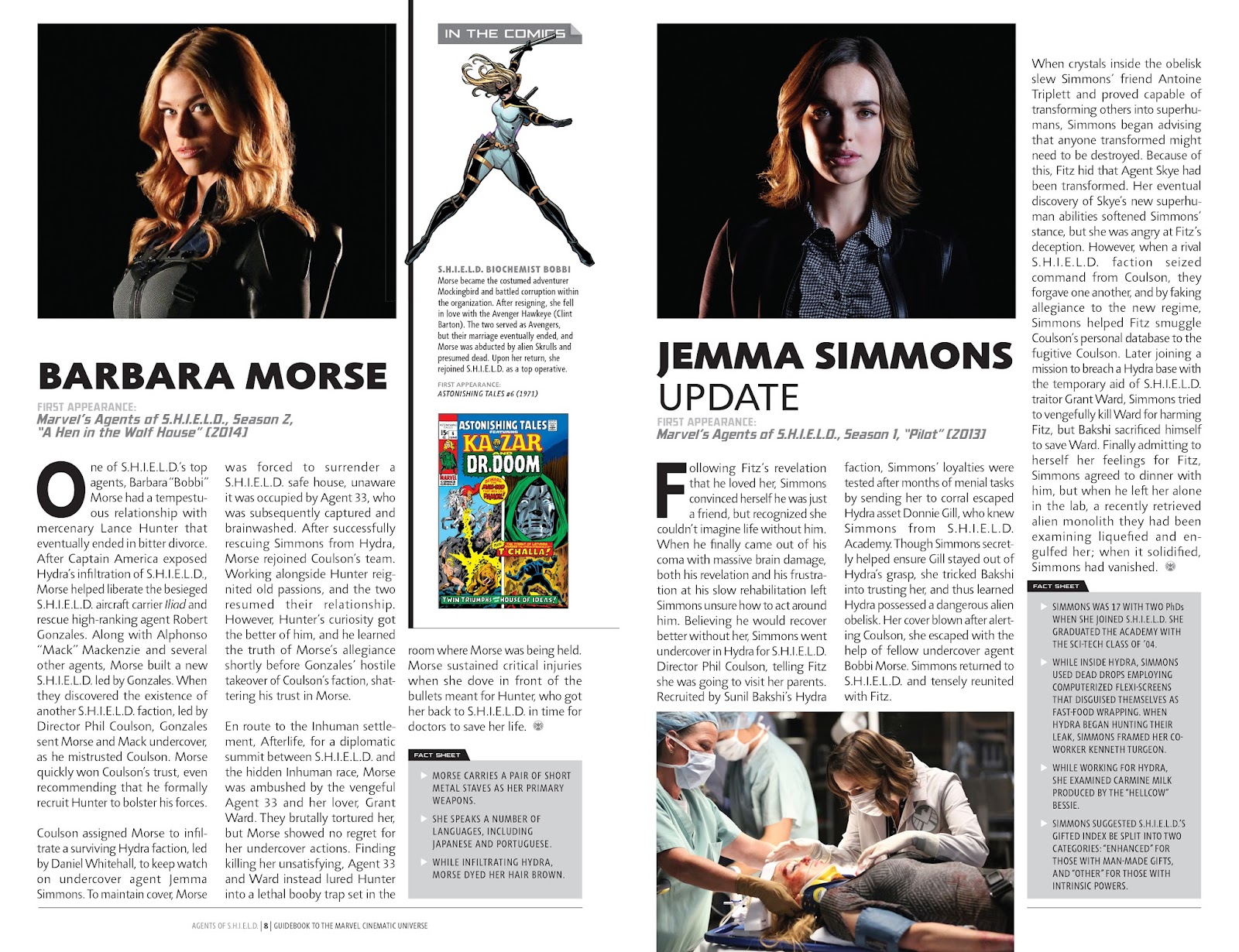 Guidebook to the Marvel Cinematic Universe - Marvel's Agents of S.H.I.E.L.D. Season Two issue Full - Page 7