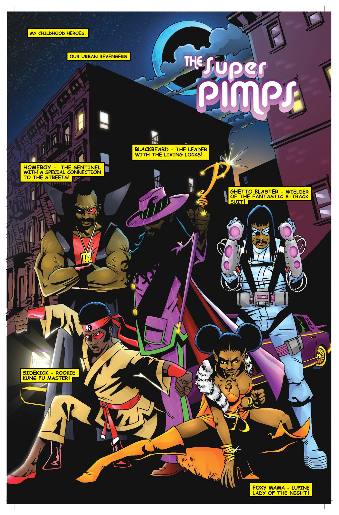 Read online Return of the Super Pimps comic -  Issue #1 - 7