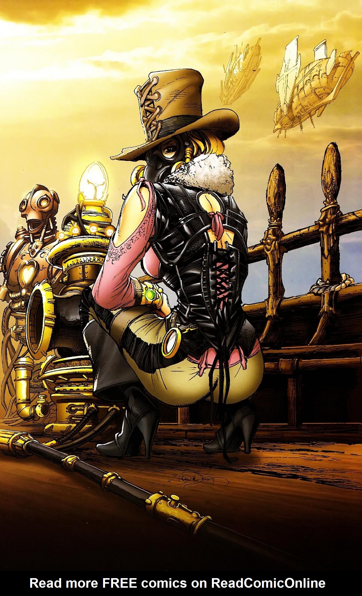 Read online Victorian Secret: Girls of Steampunk comic -  Issue # Issue Winter Wardrobe 1 - 9