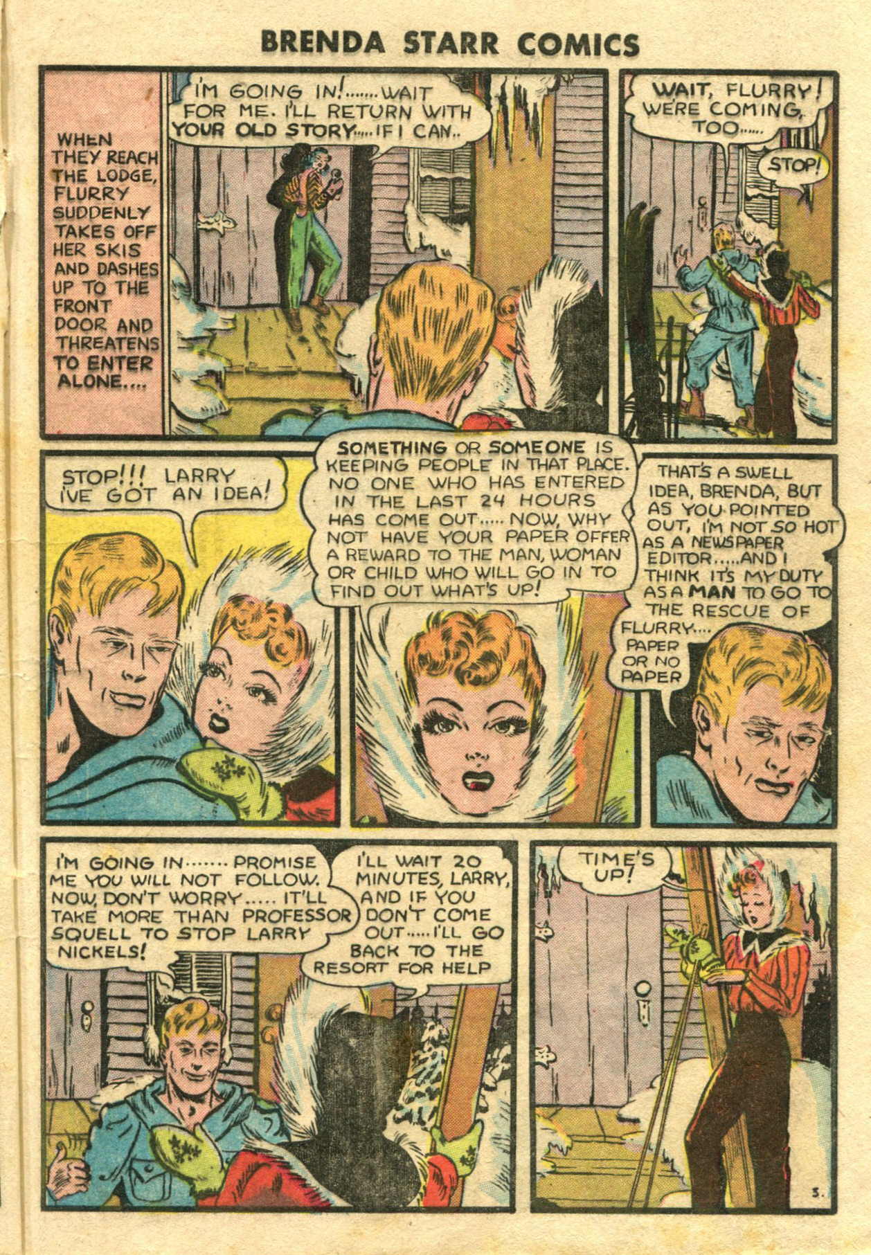 Read online Brenda Starr (1948) comic -  Issue #3 - 13