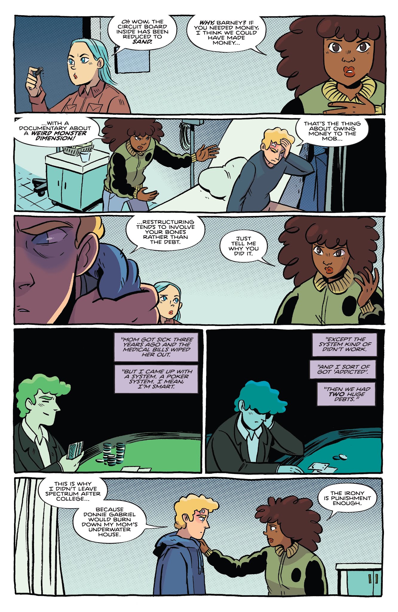 Read online By Night comic -  Issue #7 - 22