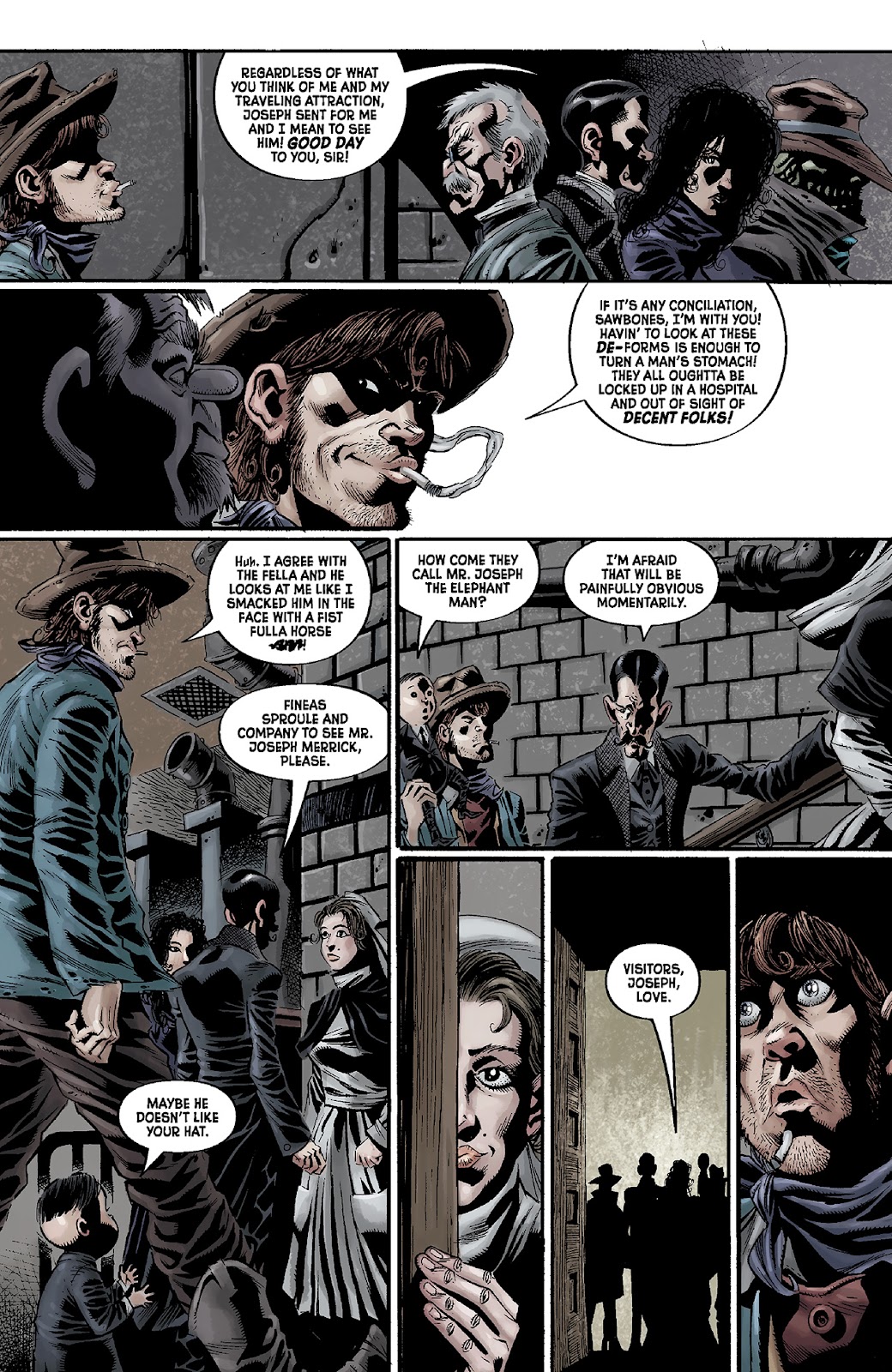 Billy the Kid's Old Timey Oddities and the Ghastly Fiend of London issue 1 - Page 6