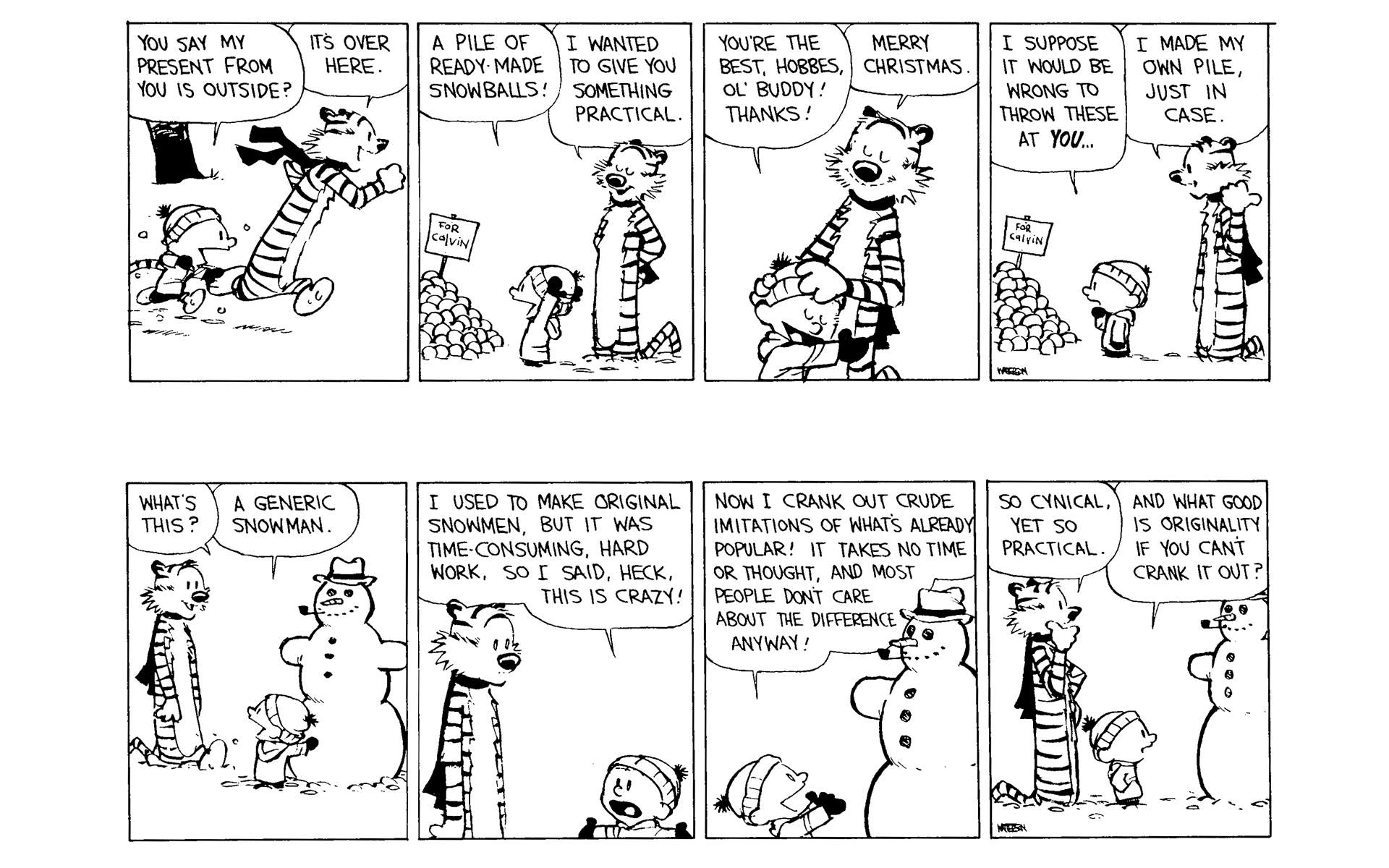 Read online Calvin and Hobbes comic -  Issue #11 - 160