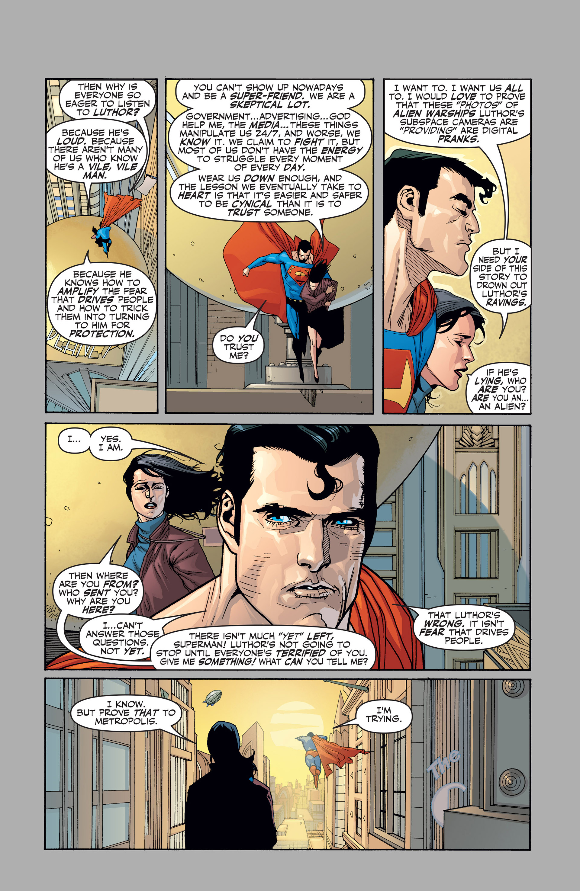 Read online Superman: Birthright (2003) comic -  Issue #9 - 8
