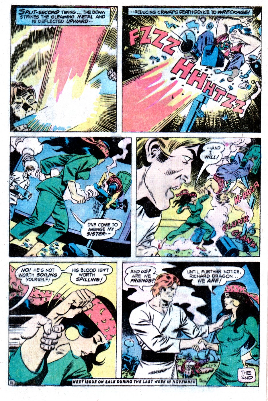 Read online Richard Dragon, Kung-Fu Fighter comic -  Issue #5 - 19