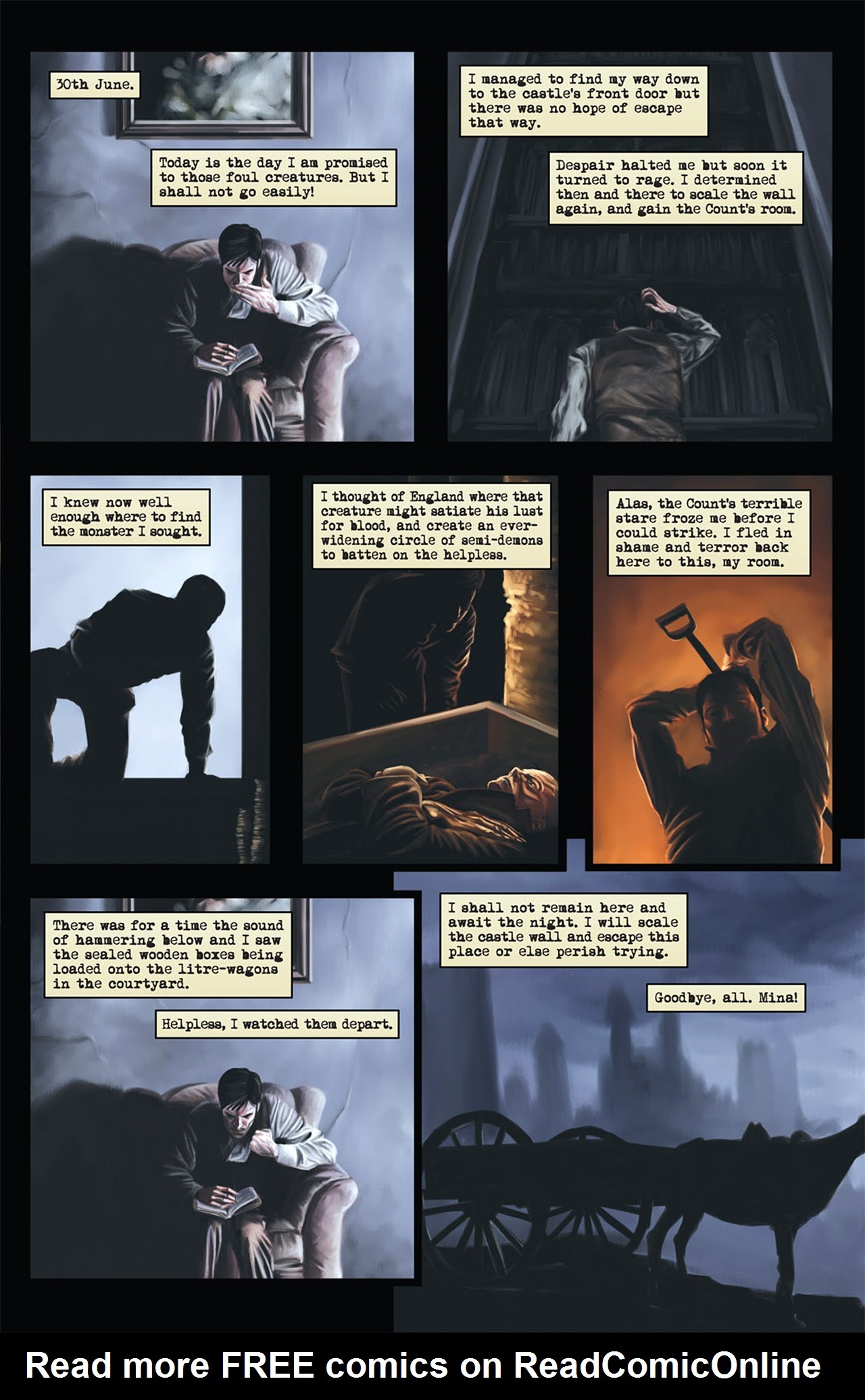 Read online The Complete Dracula comic -  Issue #1 - 29