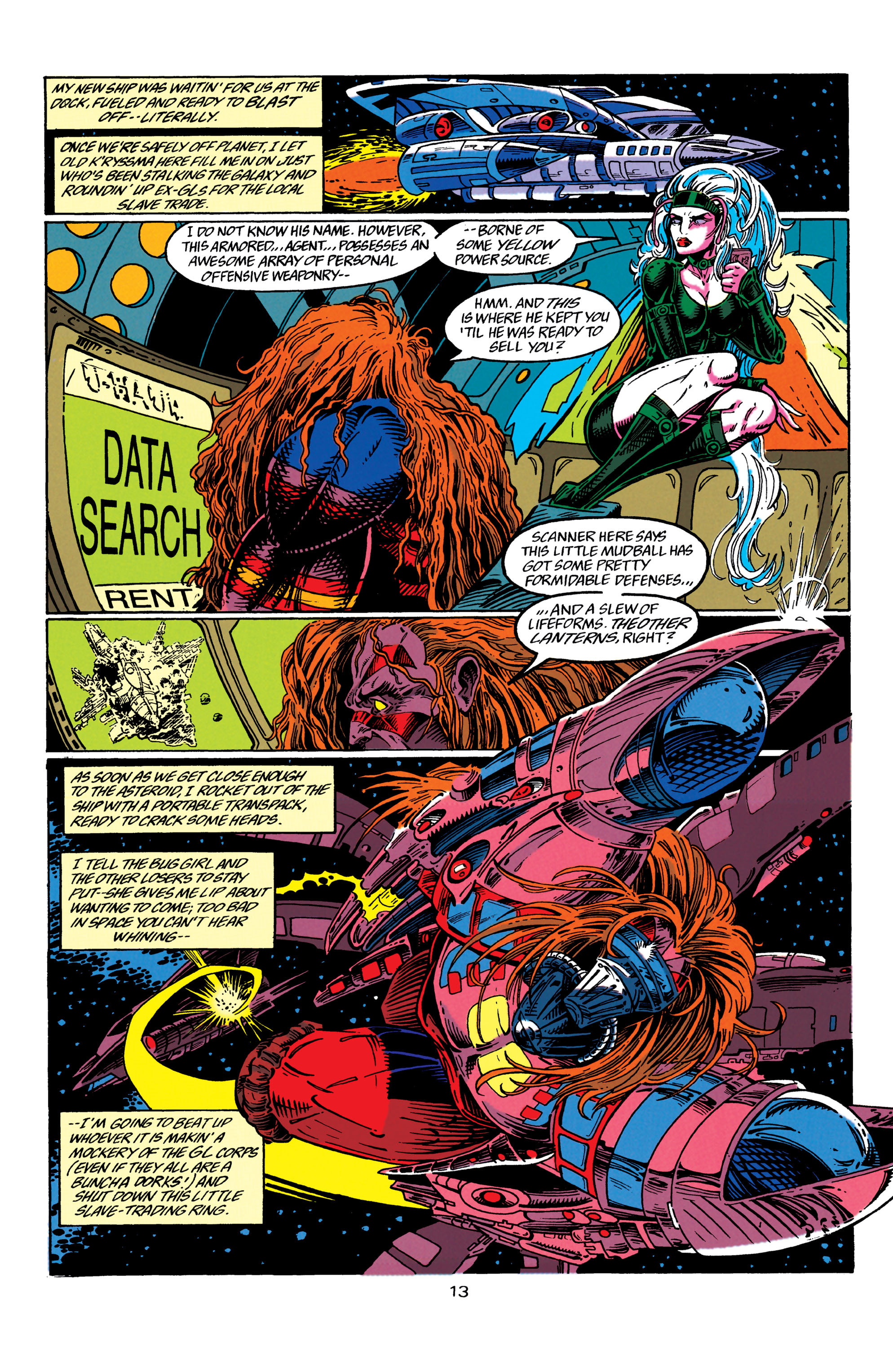 Read online Guy Gardner: Warrior comic -  Issue #35 - 13