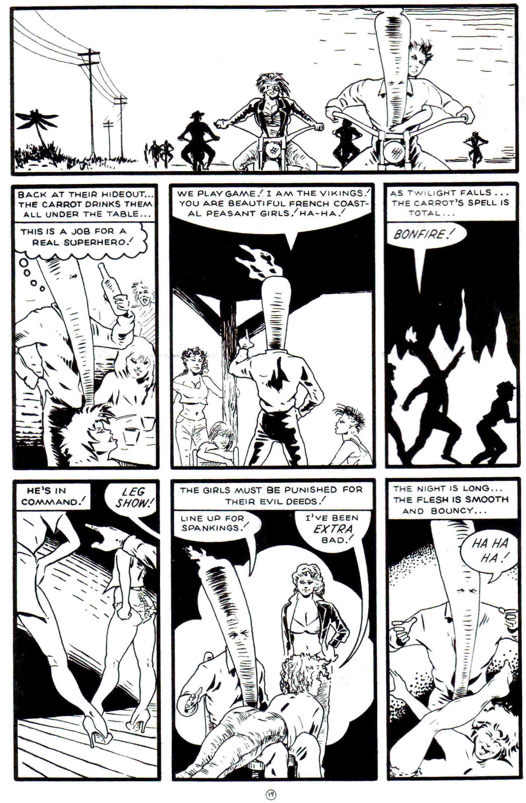 Read online Flaming Carrot Comics (1984) comic -  Issue #13 - 22