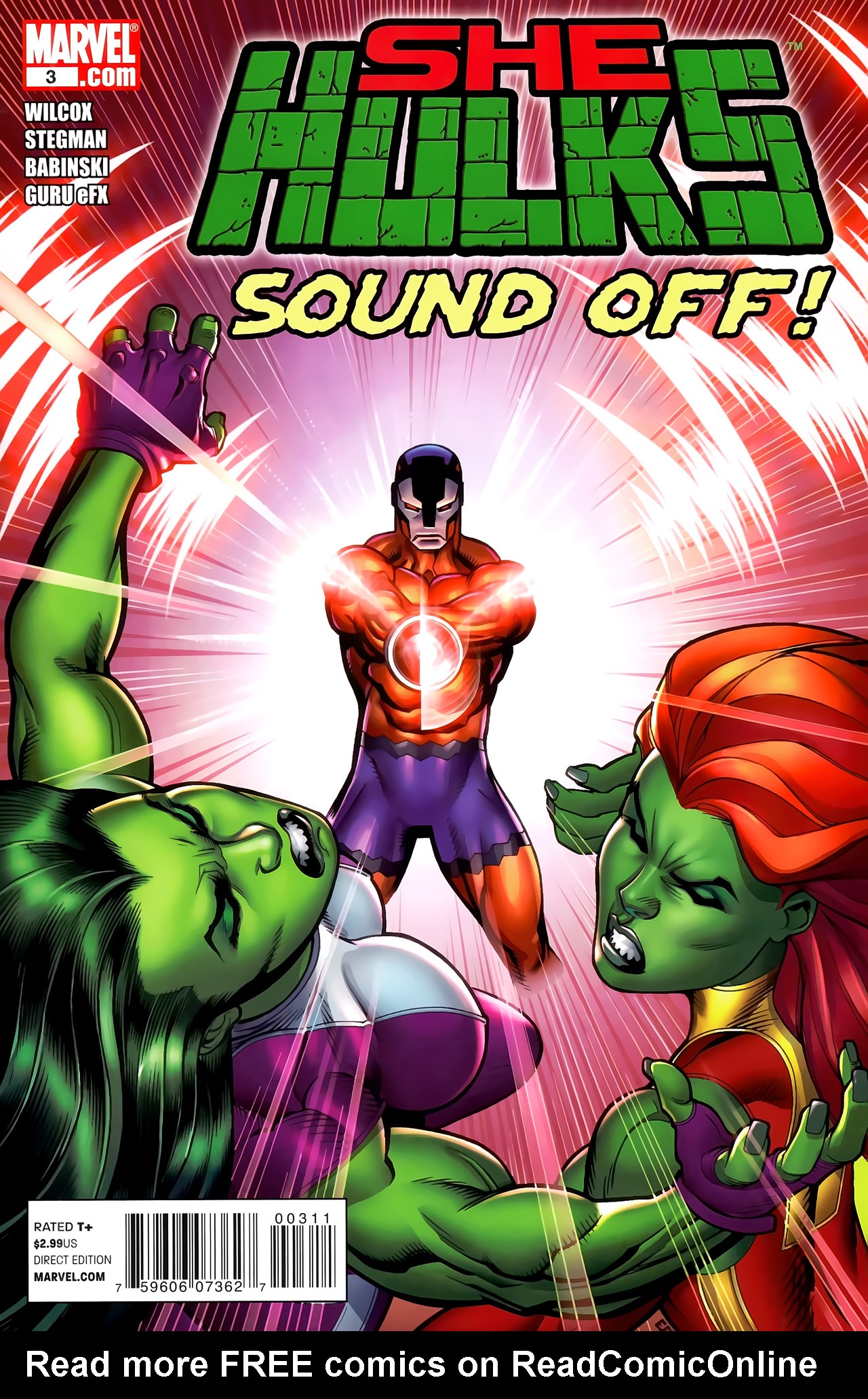 Read online She-Hulks comic -  Issue #3 - 1