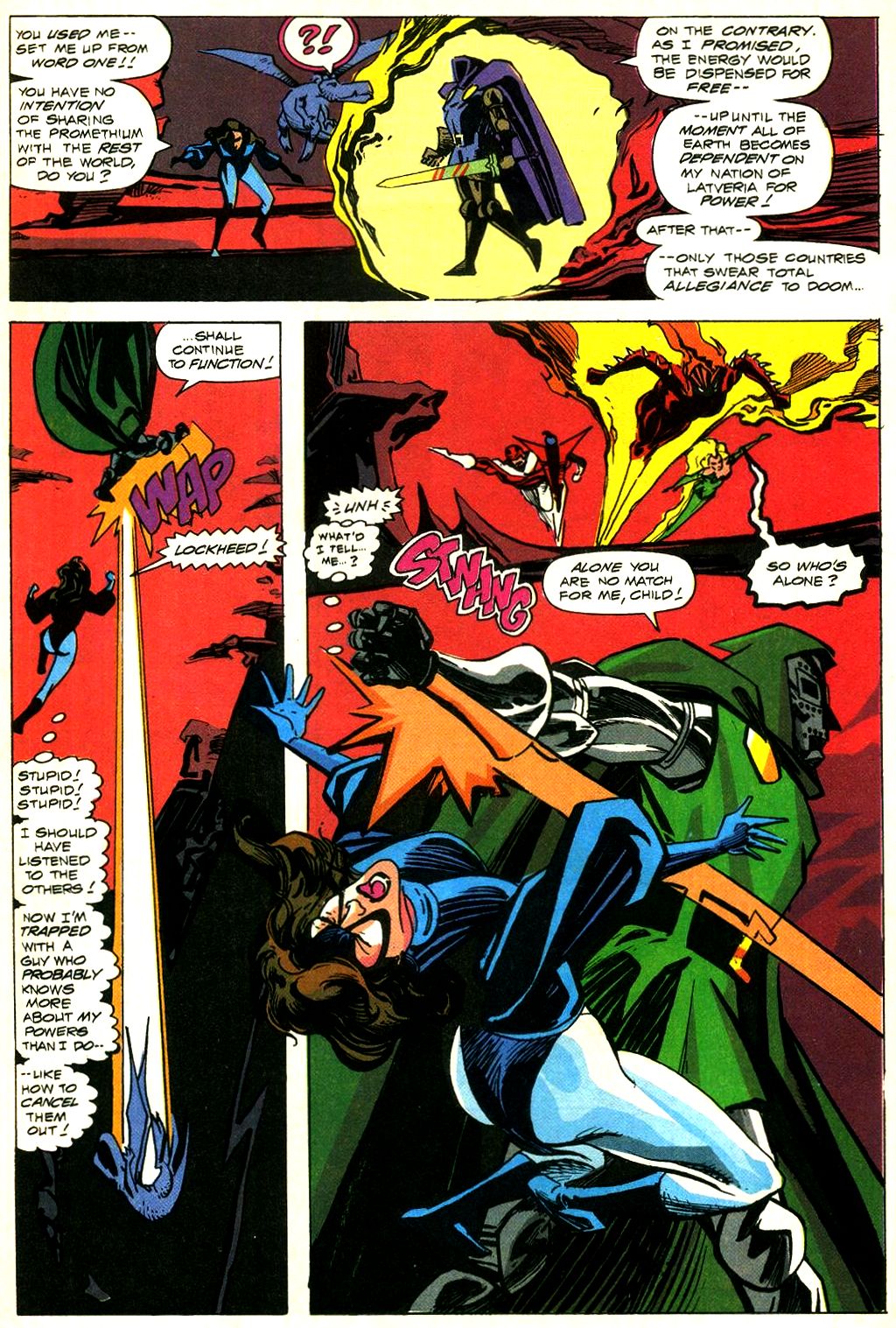 Read online Excalibur (1988) comic -  Issue #37 - 14