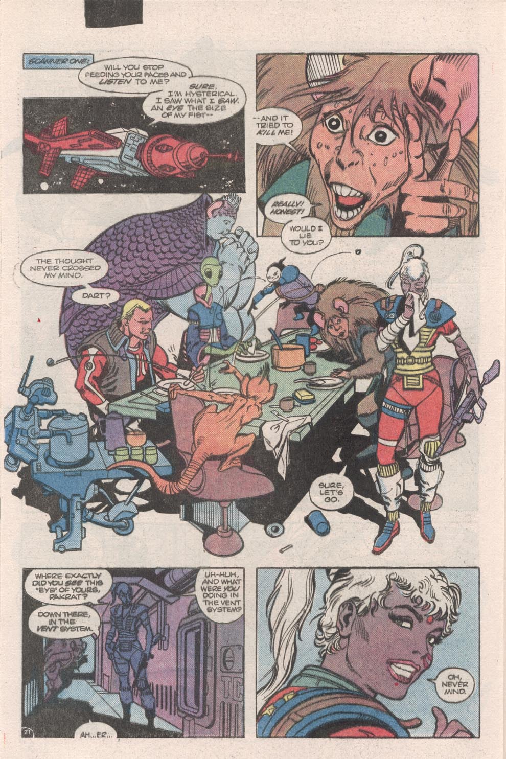 Read online Atari Force (1984) comic -  Issue #9 - 23