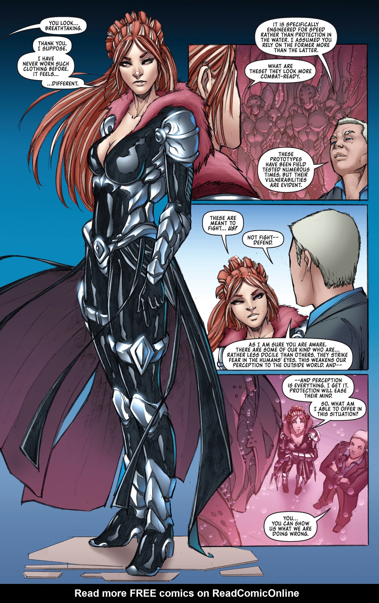 Read online Michael Turner's Fathom: Kiani (2014) comic -  Issue #2 - 12
