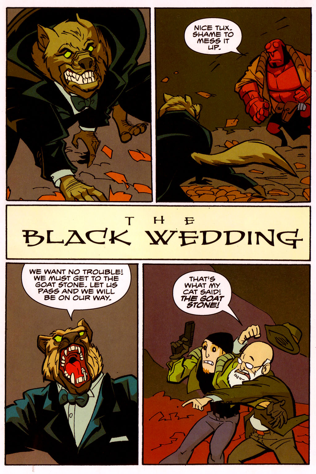 Read online Hellboy Animated: The Black Wedding comic -  Issue # TPB - 9