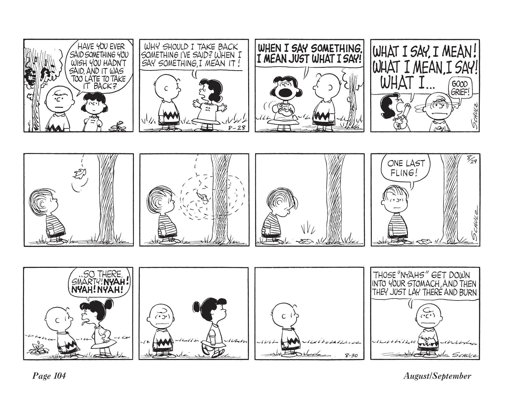 Read online The Complete Peanuts comic -  Issue # TPB 6 - 119