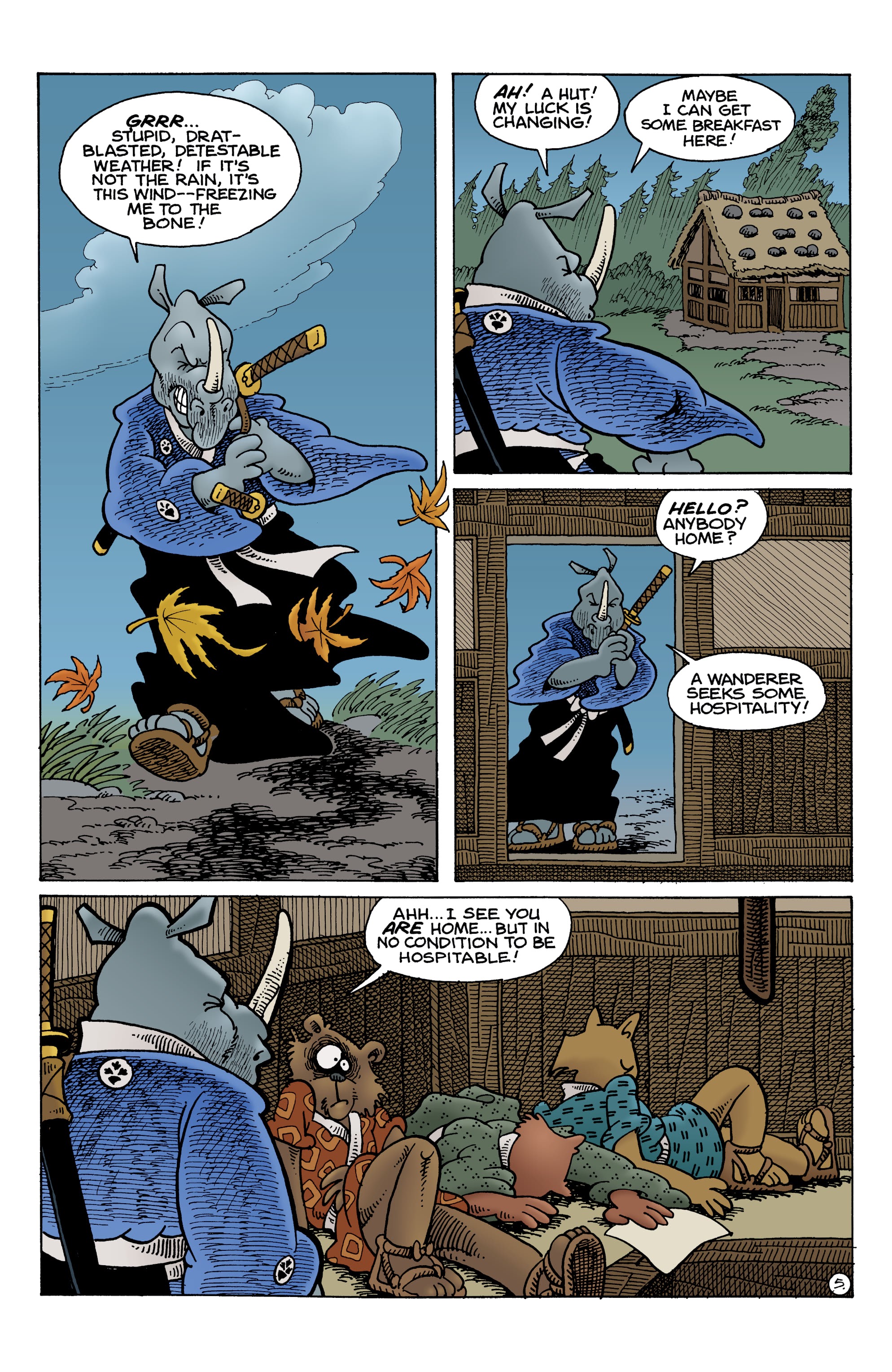 Read online Usagi Yojimbo: The Dragon Bellow Conspiracy comic -  Issue #2 - 7